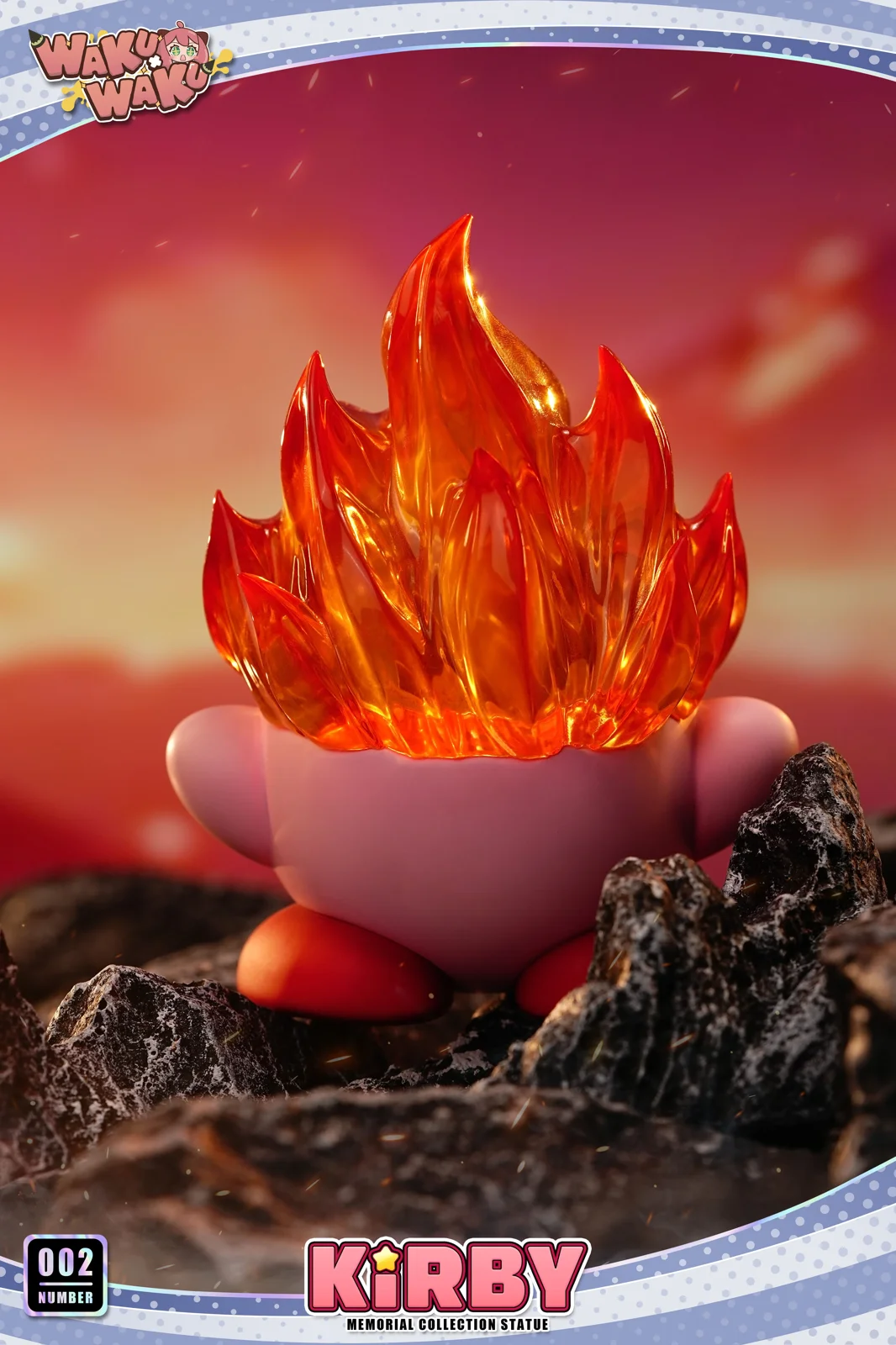【Pre-sale】Flame Kirby-Kirby-WakuWaku Studio
