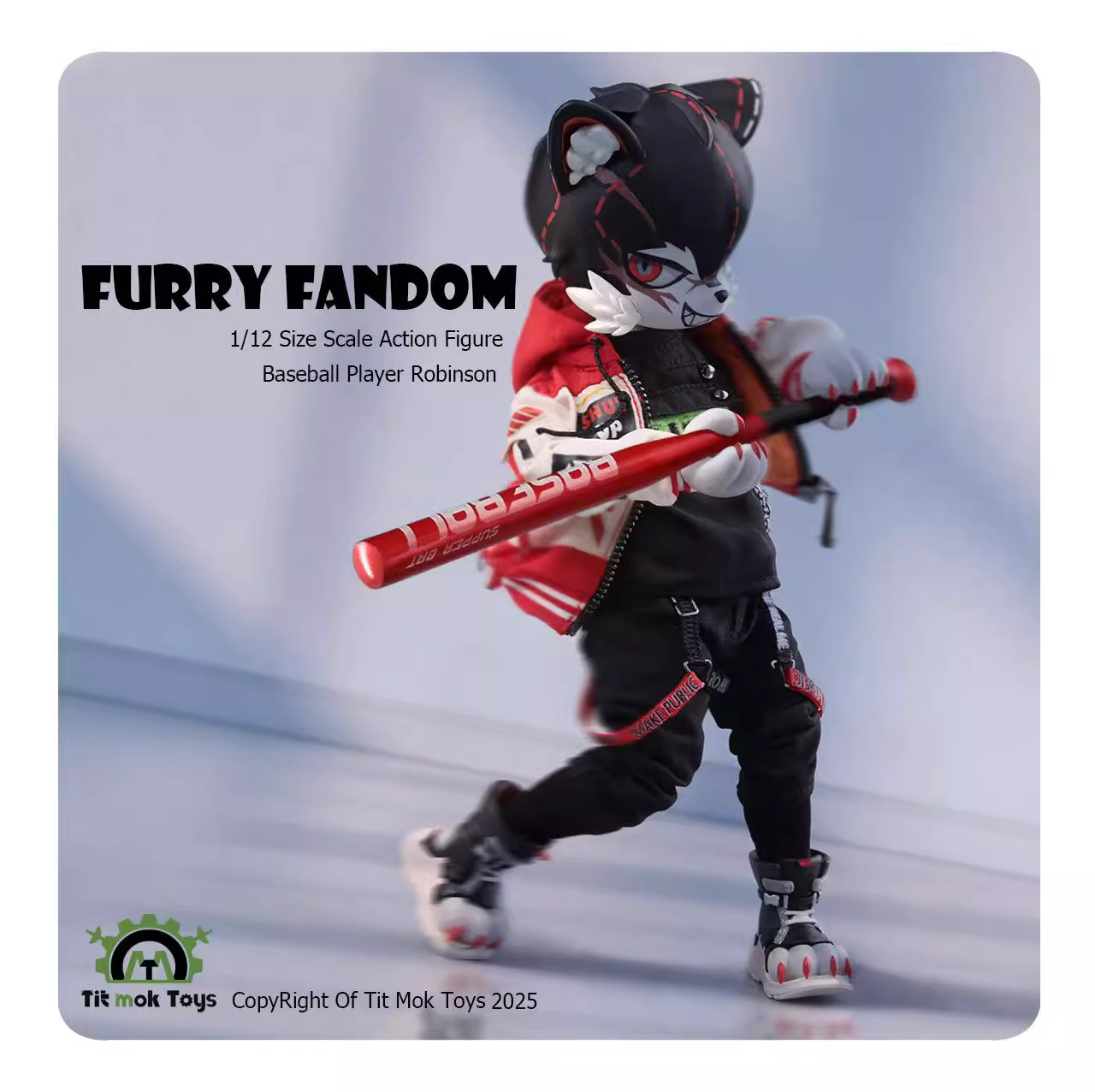 【Pre-sale】1/12 Scale Baseball Player Robinson-Other series-Tit Mok Toys Studio