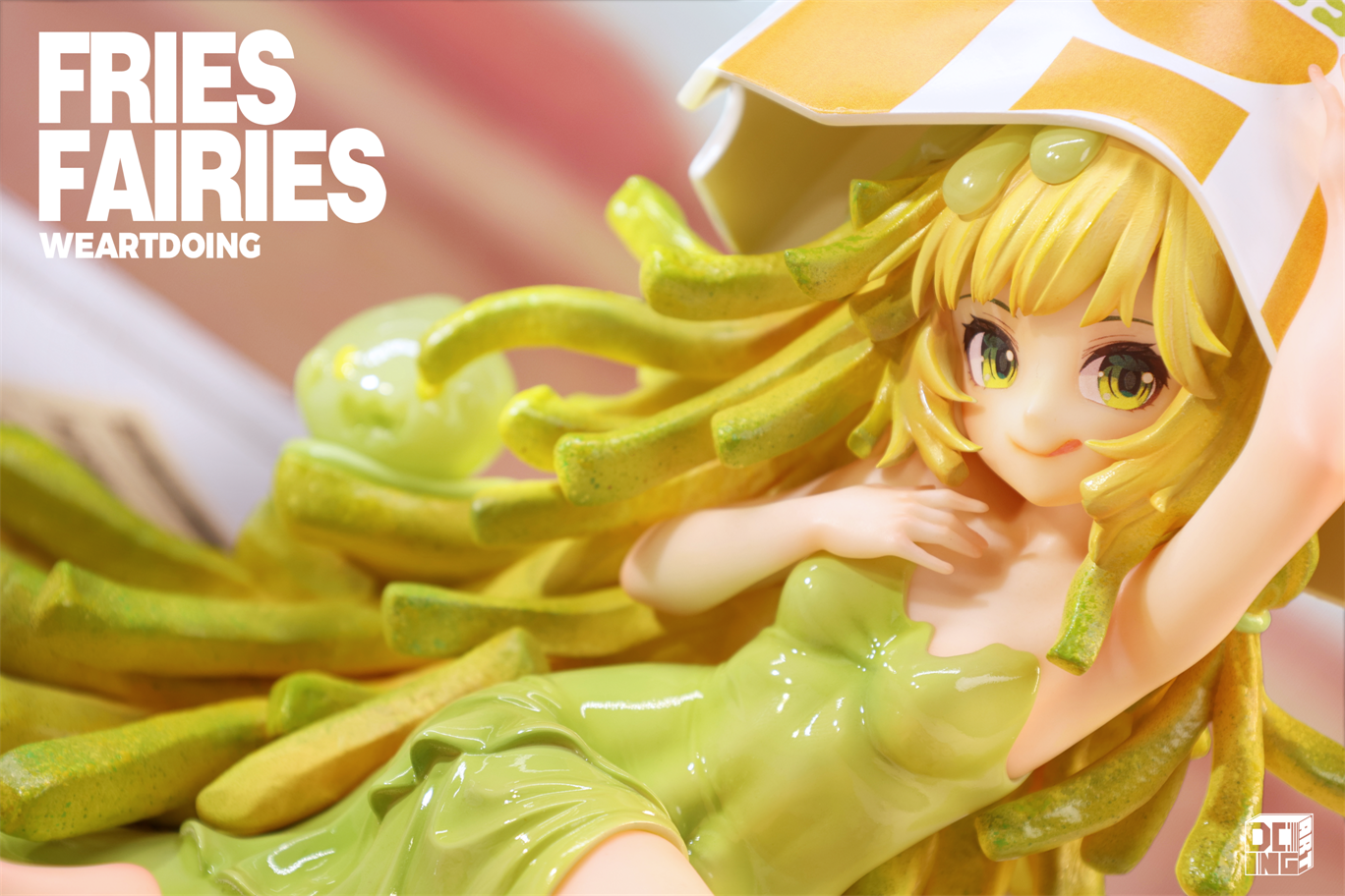 【Sold out】Sleeping Beauty-Fries Fairies-Classic Ketchup and Wasabi-Other series-WeArtDoing Studio