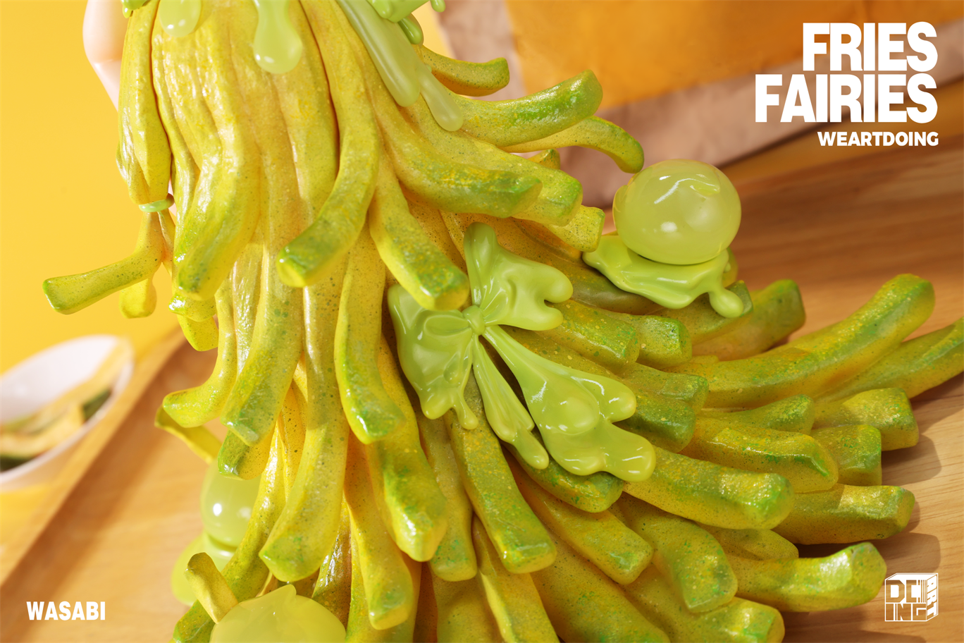 【Sold out】Sleeping Beauty-Fries Fairies-Classic Ketchup and Wasabi-Other series-WeArtDoing Studio