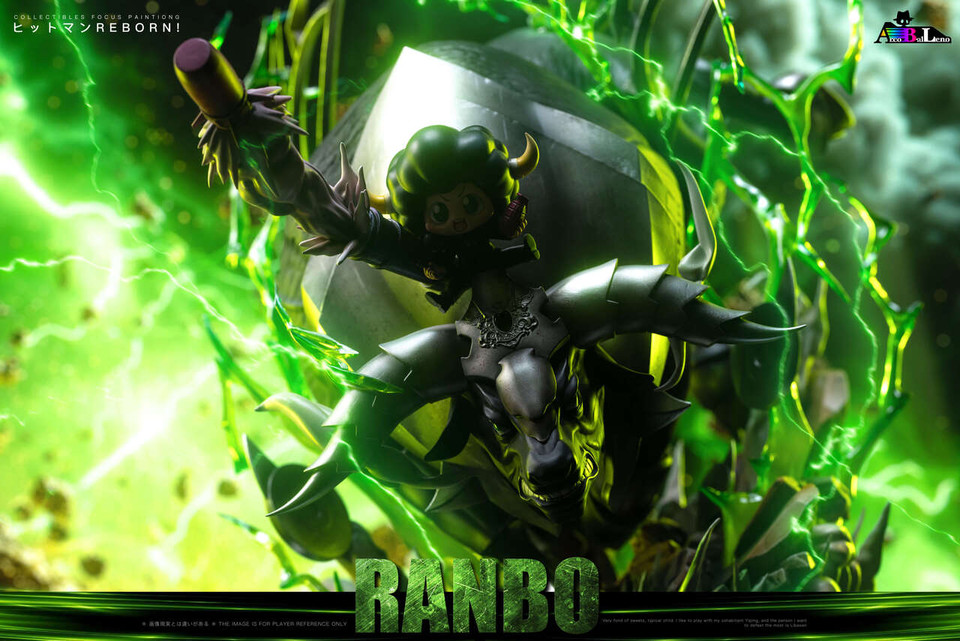 【Sold out】1/6 Scale Ranbo-HITMAN REBORN!-Arcobaleno Studio
