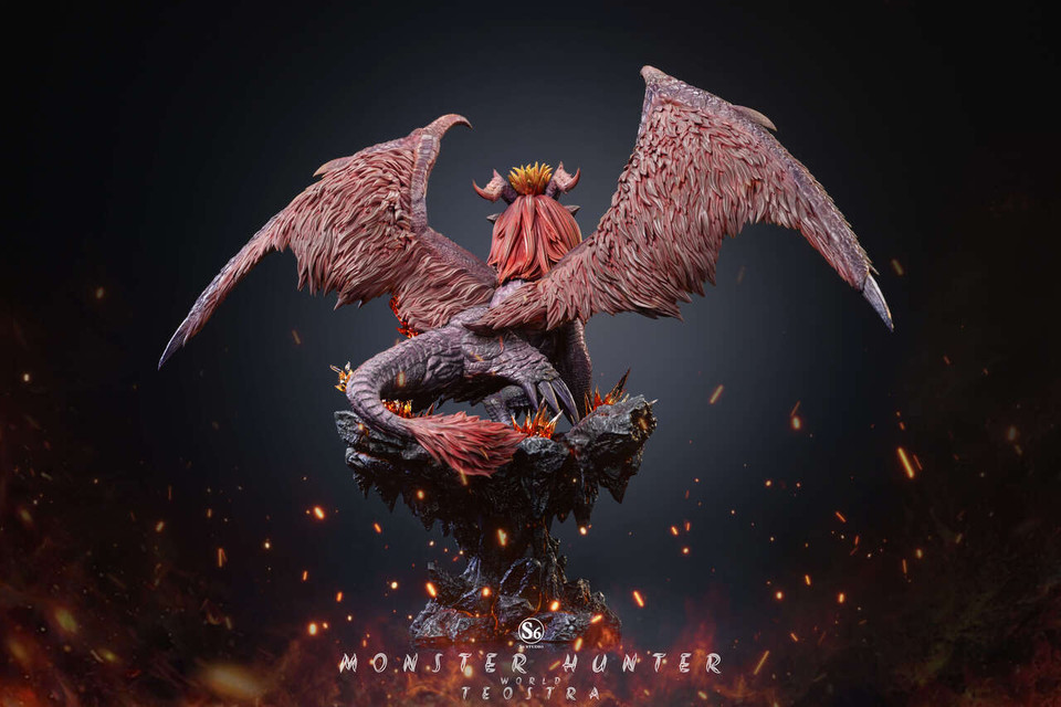 【Pre-sale】Flame King Dragon-Monster Hunter-S6 Studio