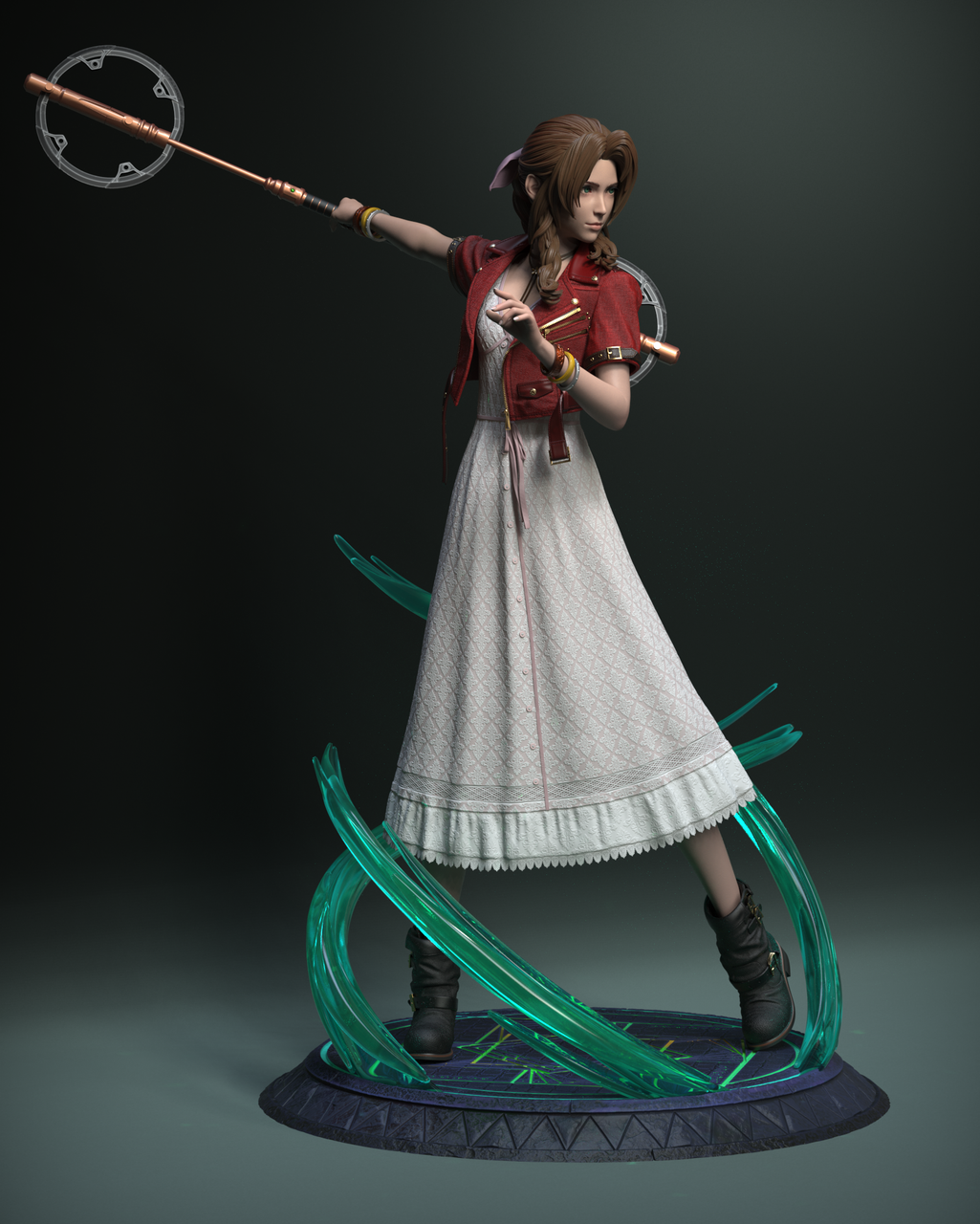 【Pre-sale】Aerith Remake-Final Fantasy-Solar Studio