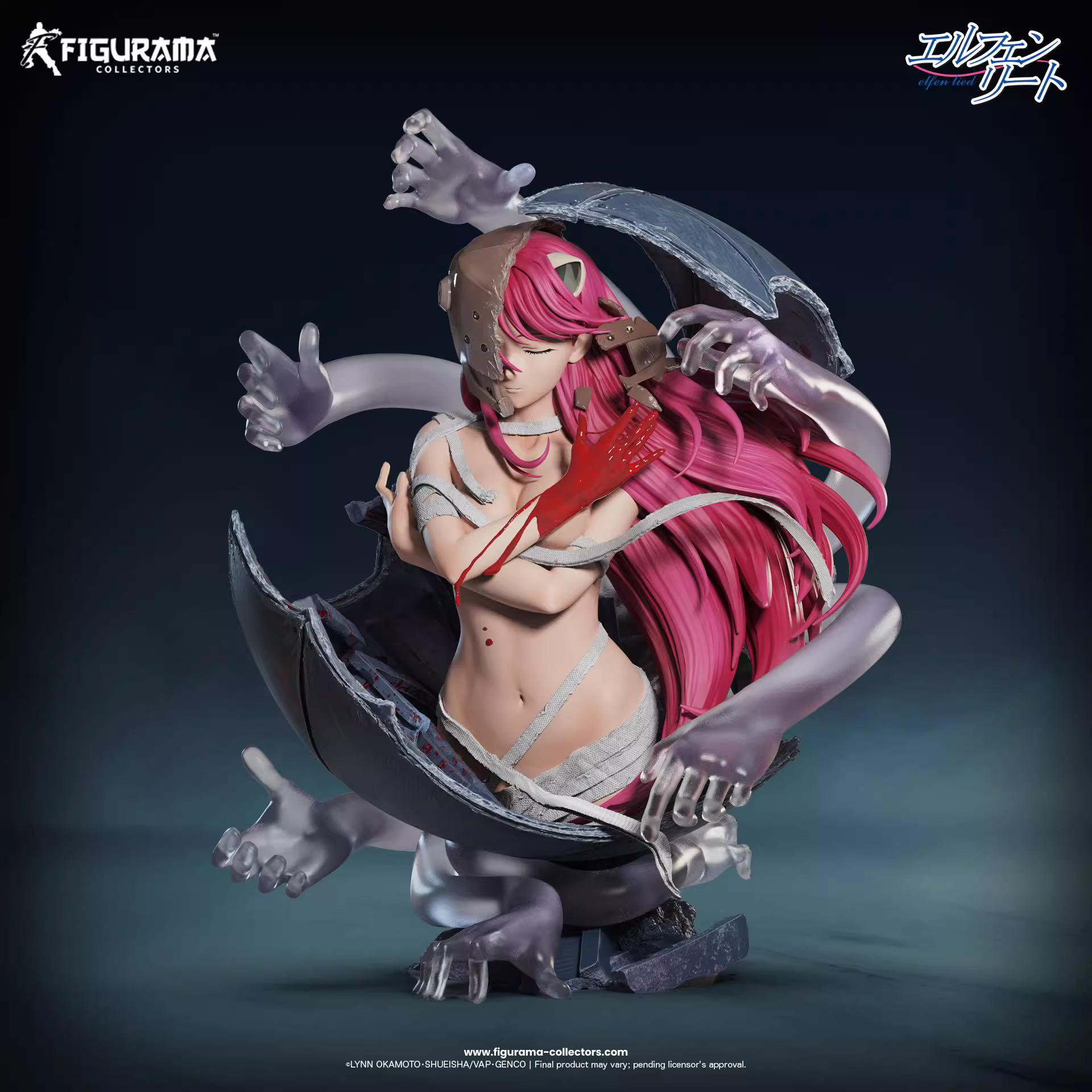 【Pre-sale】1/4 Scale Bust of Lucy-Elfen Lied-Figurama Studio