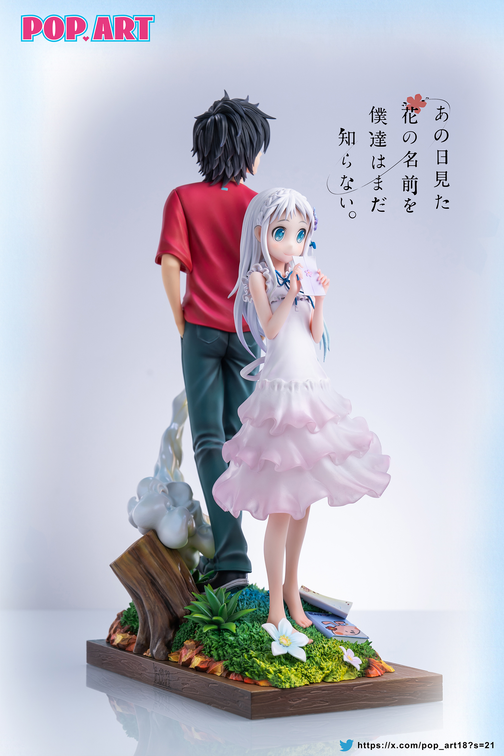 【Pre-sale】1/6 Scale Honma Meiko and Yadomi Jinta-Ano Hi Mita Hana no Namae o Bokutachi wa Mada Shiranai-POP.ART Studio