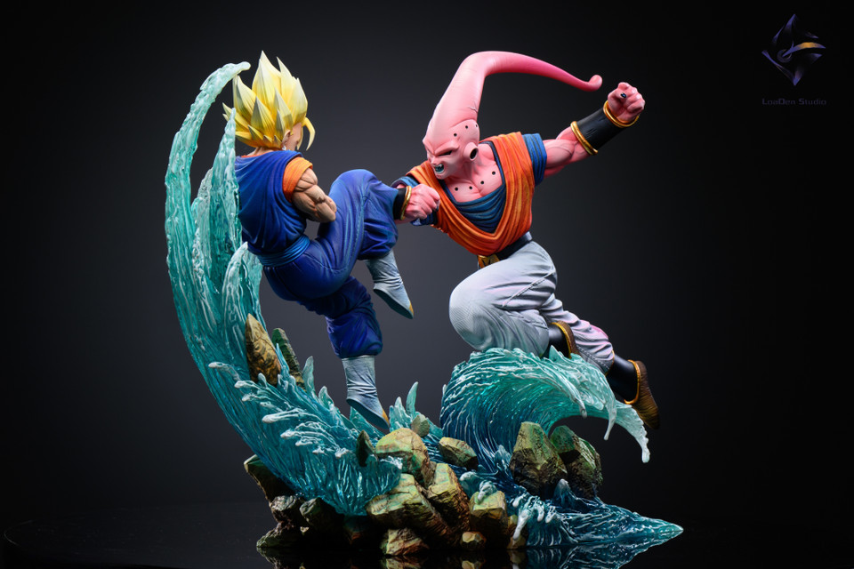 【Sold out】1/6 Scale Vegetto vs Buu with LED-LoaDen Studio