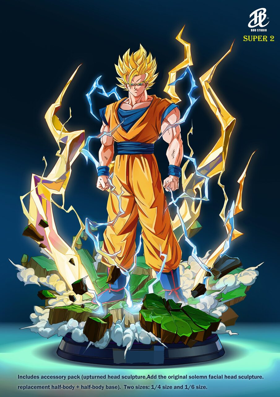 【Pre-sale】1/6 and 1/4 Scale SSJ2 GOKU-BUU Studio