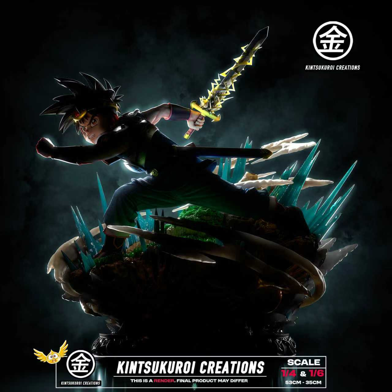 【Pre-sale】1/6 and 1/4 Scale Dragon Quest Adventure of Dai with LED-Other series-Kintsukuroi Creations Studio