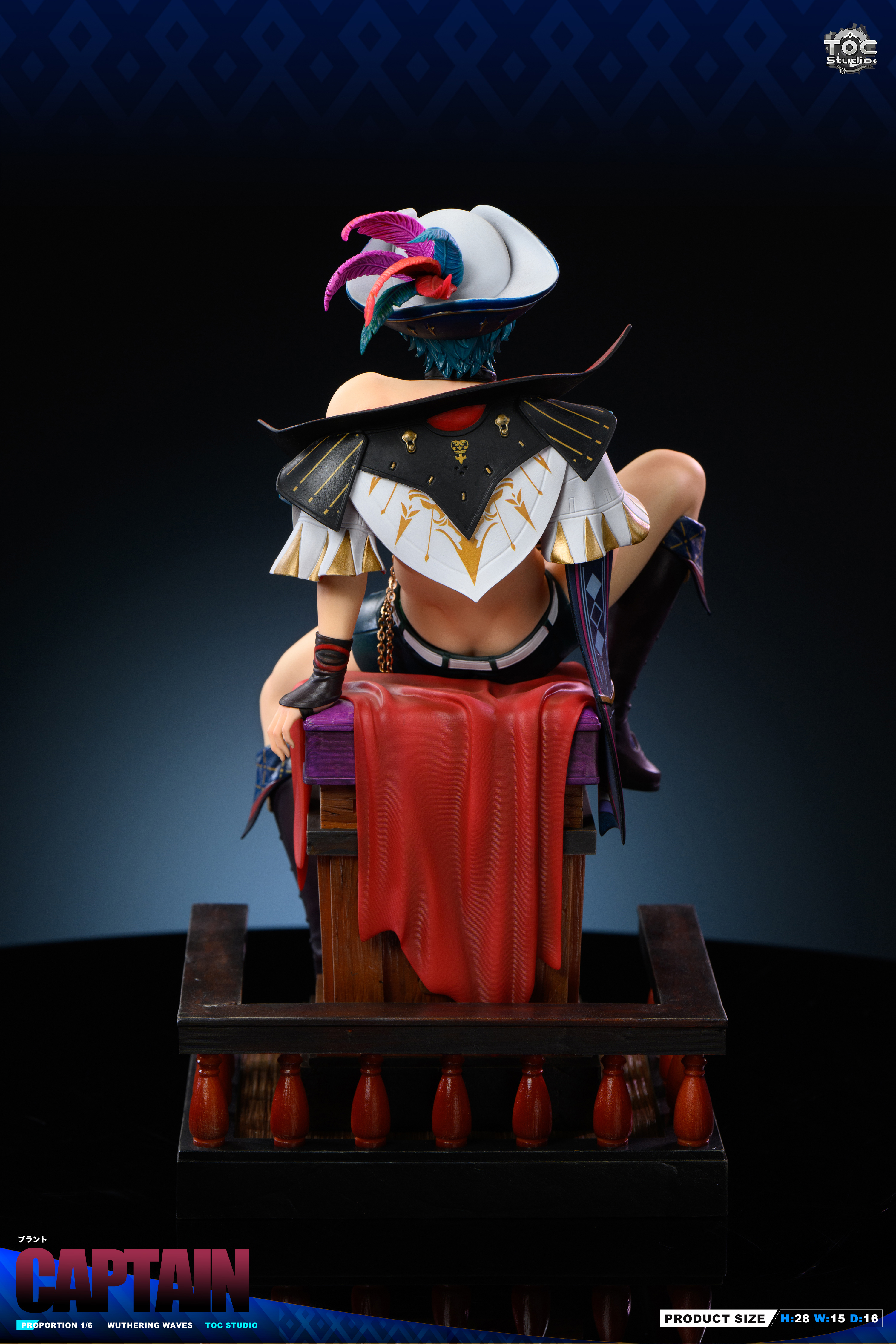 【Pre-sale Closed】1/6 Scale Captain Brant-Wuthering Waves-TOC Studio