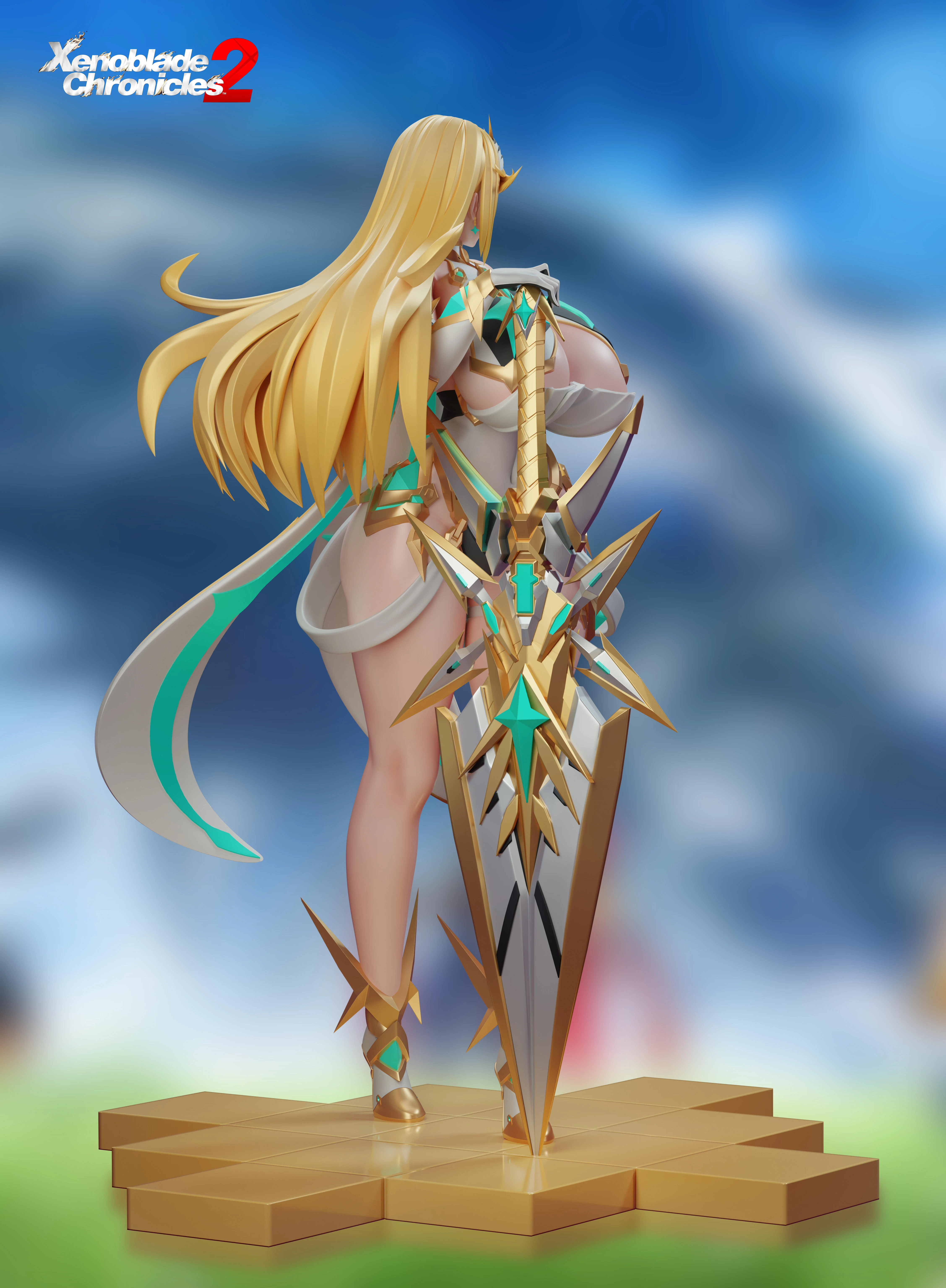 【Pre-sale】1/6 Scale Mythra and Pyra-Xenoblade Chronicles 2-BGA Studio