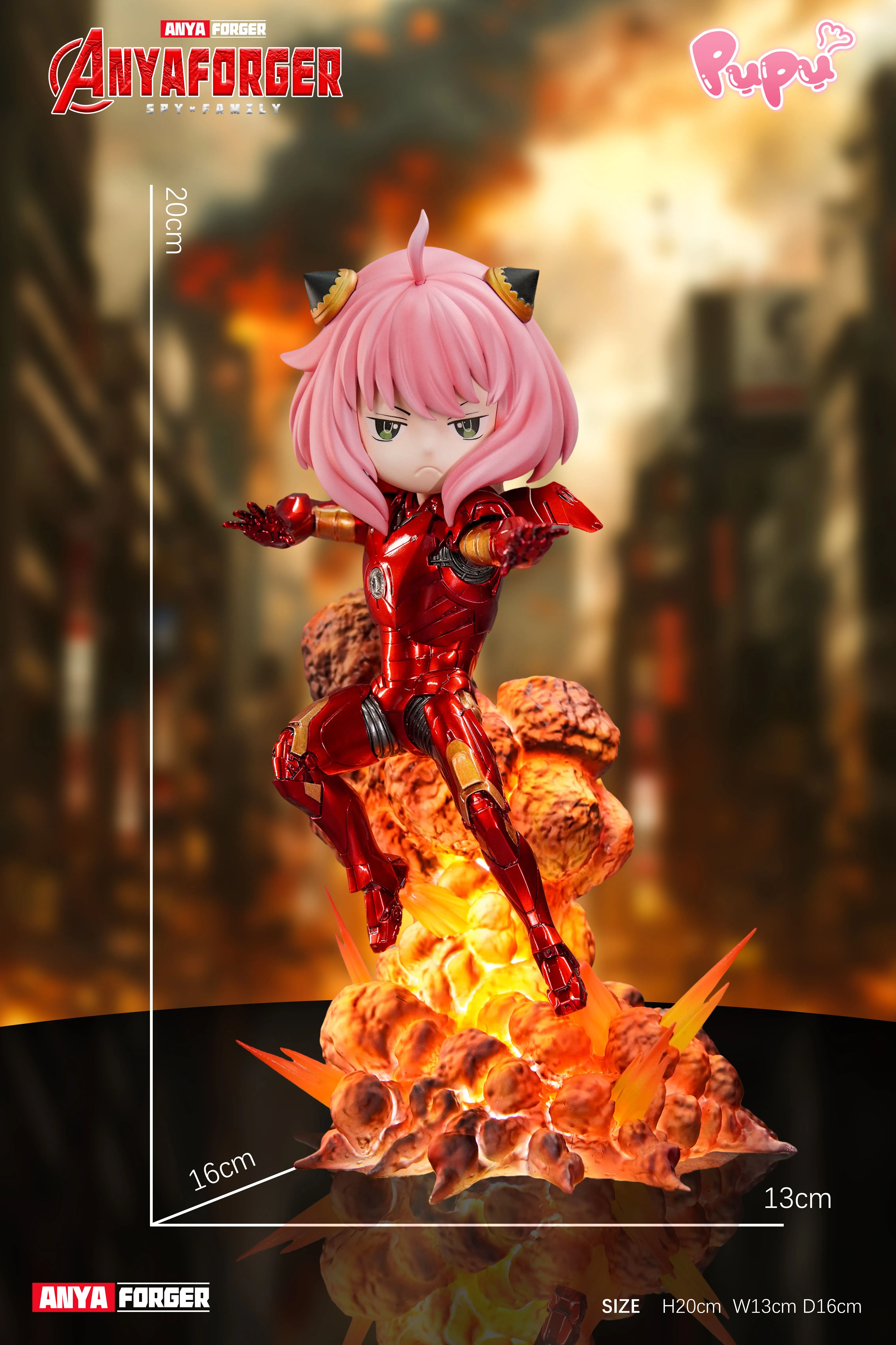 【Pre-sale】01 Anya cos Iron Man-PuPu Studio