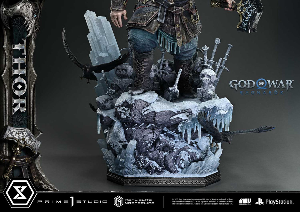 【Pre-sale】1/3 Scale Thor with LED-God of War Ragnarok-Prime 1 Studio