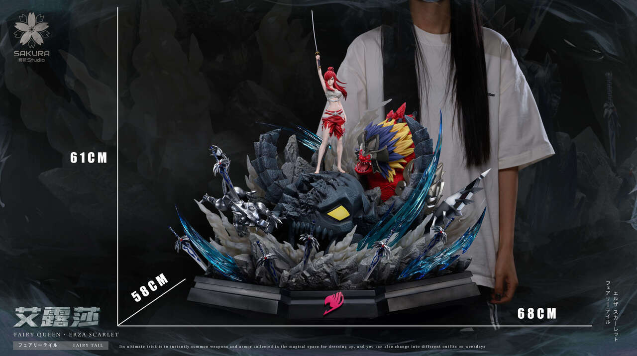 【Sold out】Erza Scarlet-Fairy Tail-Sakura Studio