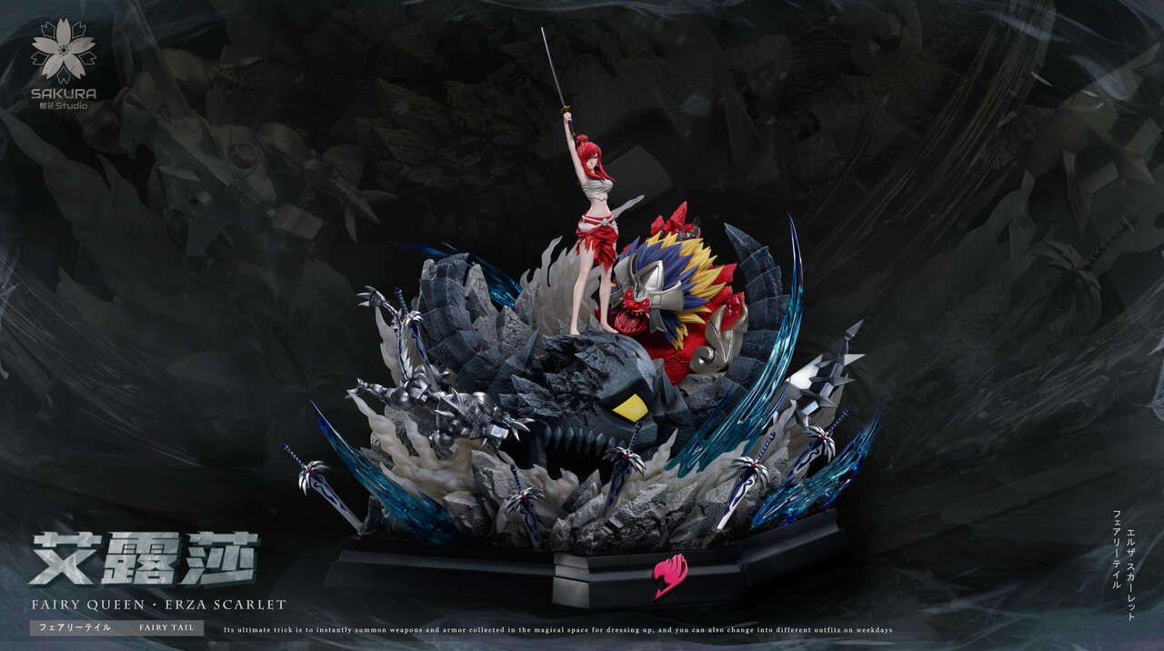 【Sold out】Erza Scarlet-Fairy Tail-Sakura Studio