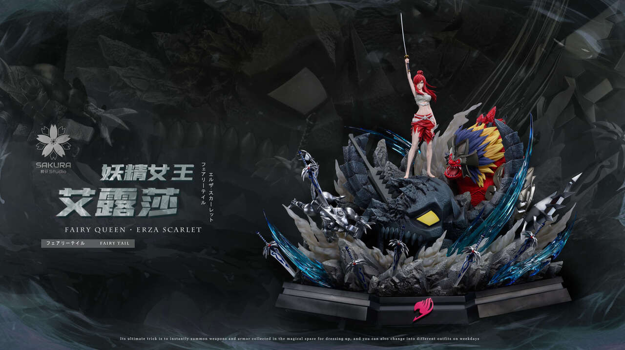 【Sold out】Erza Scarlet-Fairy Tail-Sakura Studio