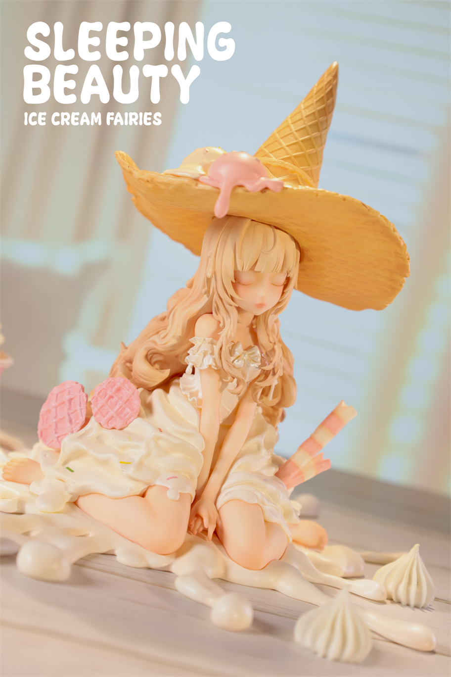 【Pre-sale】Sleeping Beauty-Ice Cream Fairies-Vanilla, Matcha and Chocolate-Other series-WeArtDoing Studio