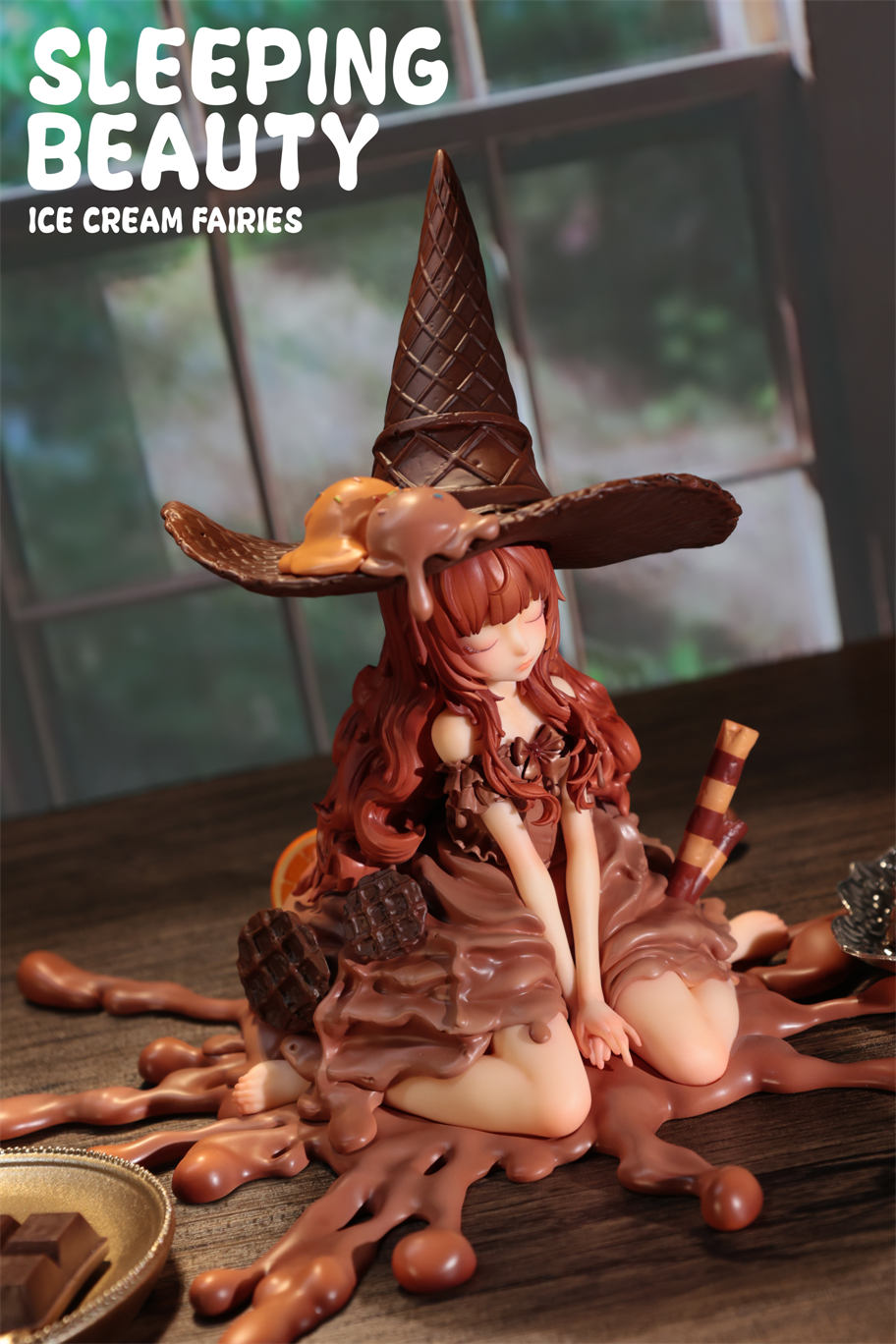 【Pre-sale】Sleeping Beauty-Ice Cream Fairies-Vanilla, Matcha and Chocolate-Other series-WeArtDoing Studio