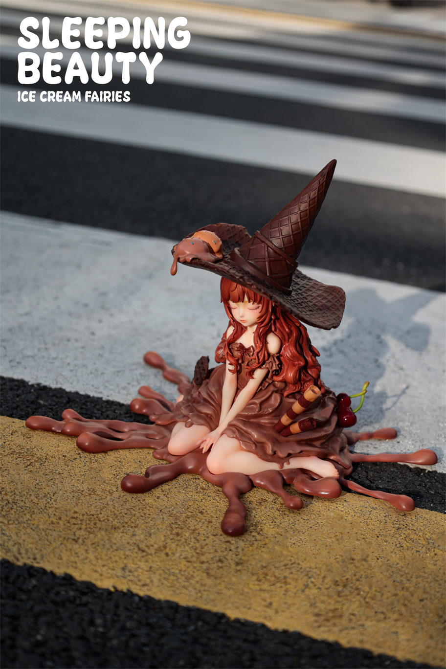 【Pre-sale】Sleeping Beauty-Ice Cream Fairies-Vanilla, Matcha and Chocolate-Other series-WeArtDoing Studio