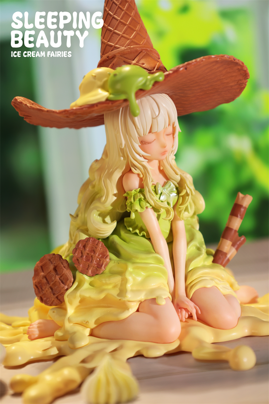 【Pre-sale】Sleeping Beauty-Ice Cream Fairies-Vanilla, Matcha and Chocolate-Other series-WeArtDoing Studio