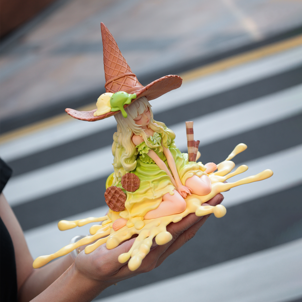 【Pre-sale】Sleeping Beauty-Ice Cream Fairies-Vanilla, Matcha and Chocolate-Other series-WeArtDoing Studio