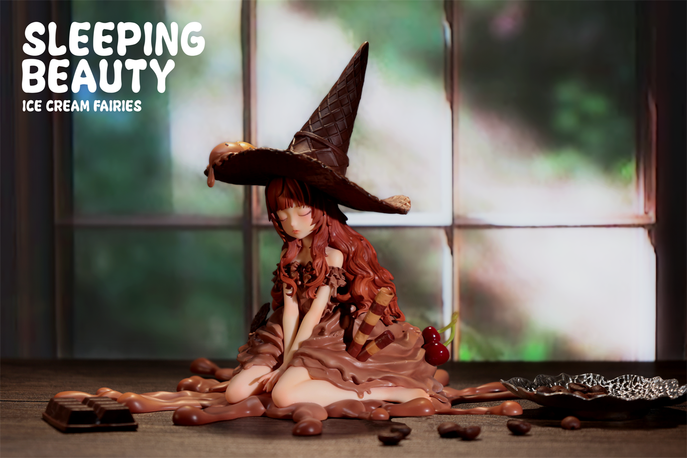 【Pre-sale】Sleeping Beauty-Ice Cream Fairies-Vanilla, Matcha and Chocolate-Other series-WeArtDoing Studio