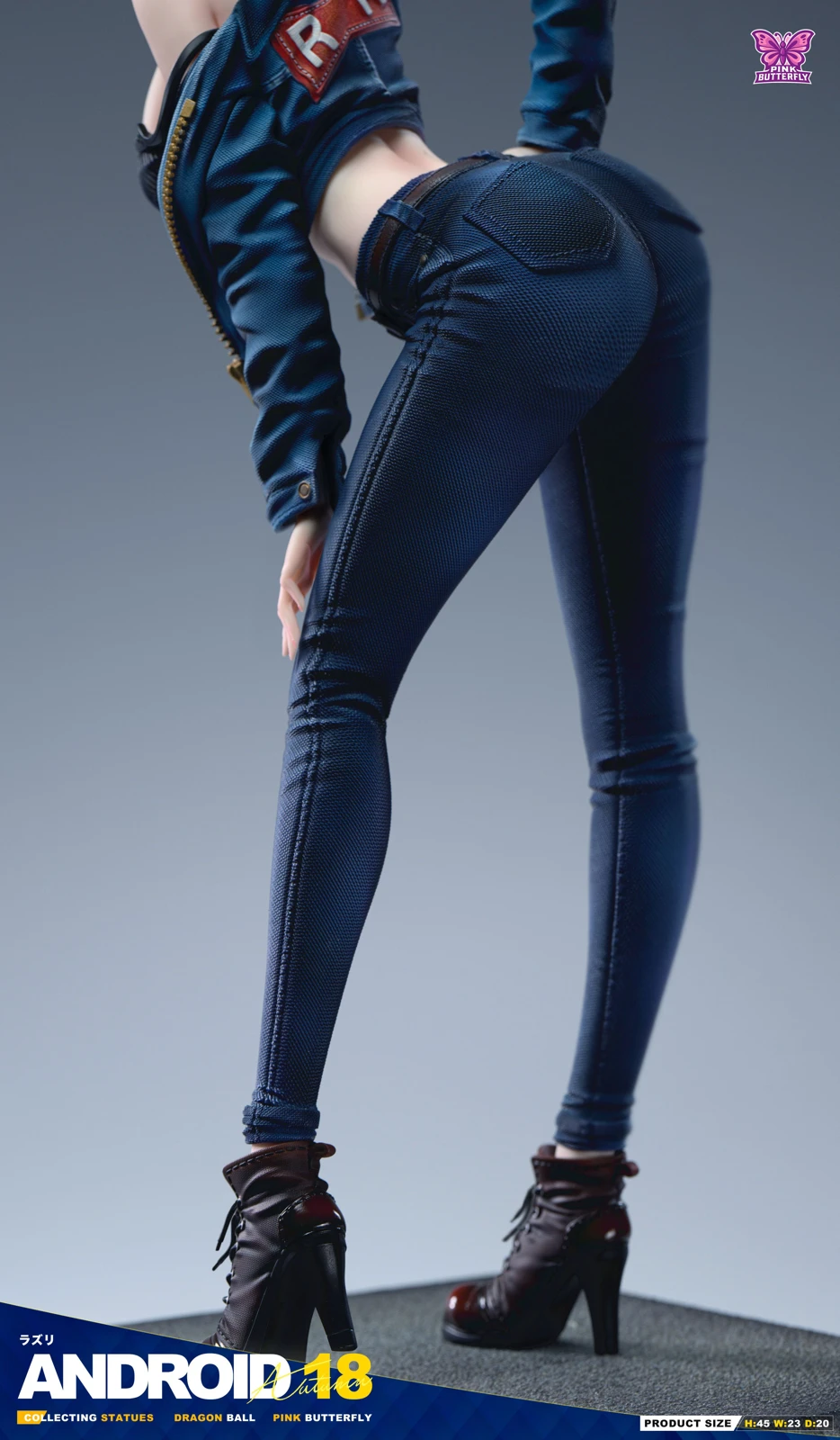【Sold out】1/4 Scale Android 18-Pink Butterfly Studio