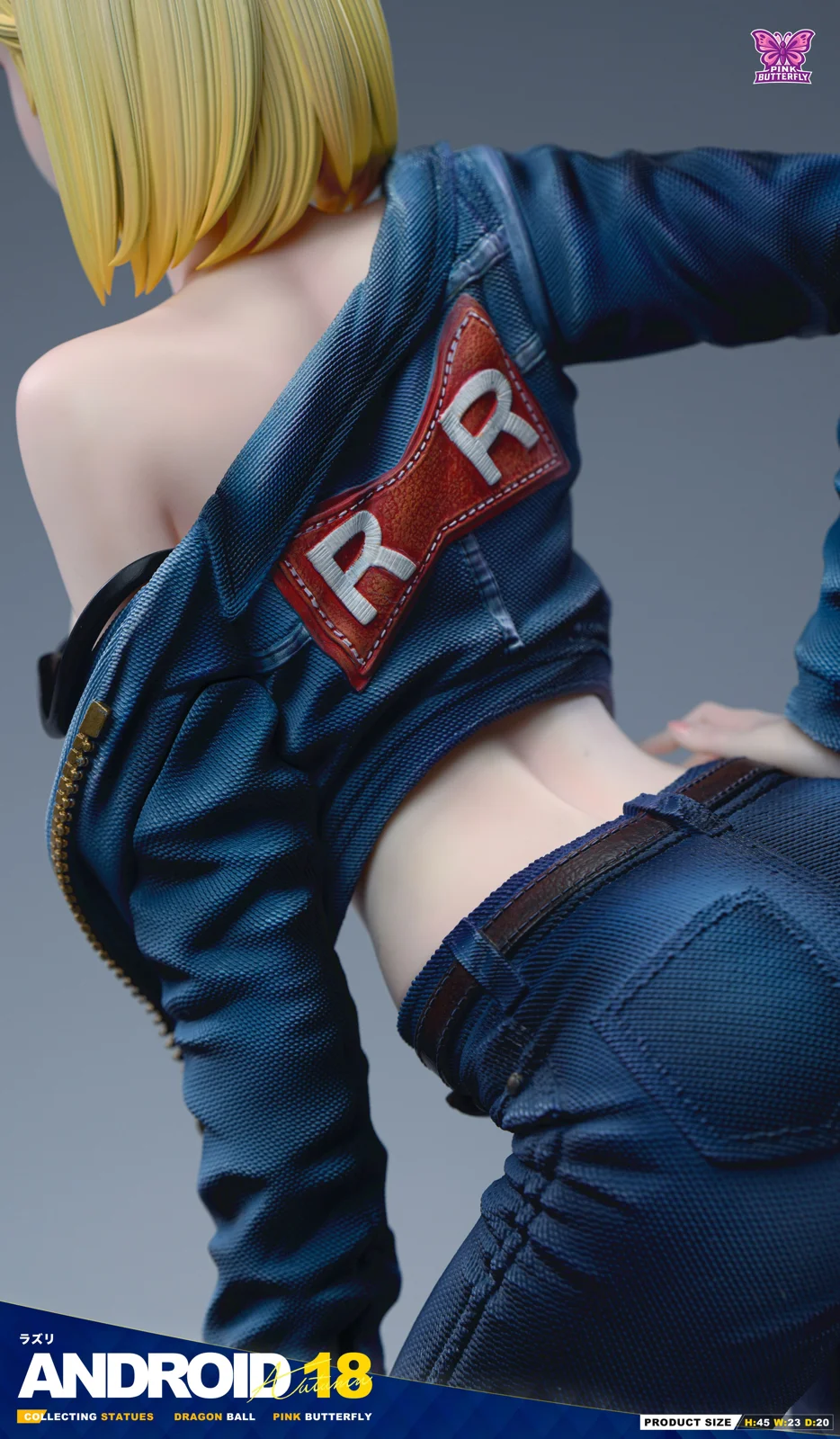 【Sold out】1/4 Scale Android 18-Pink Butterfly Studio