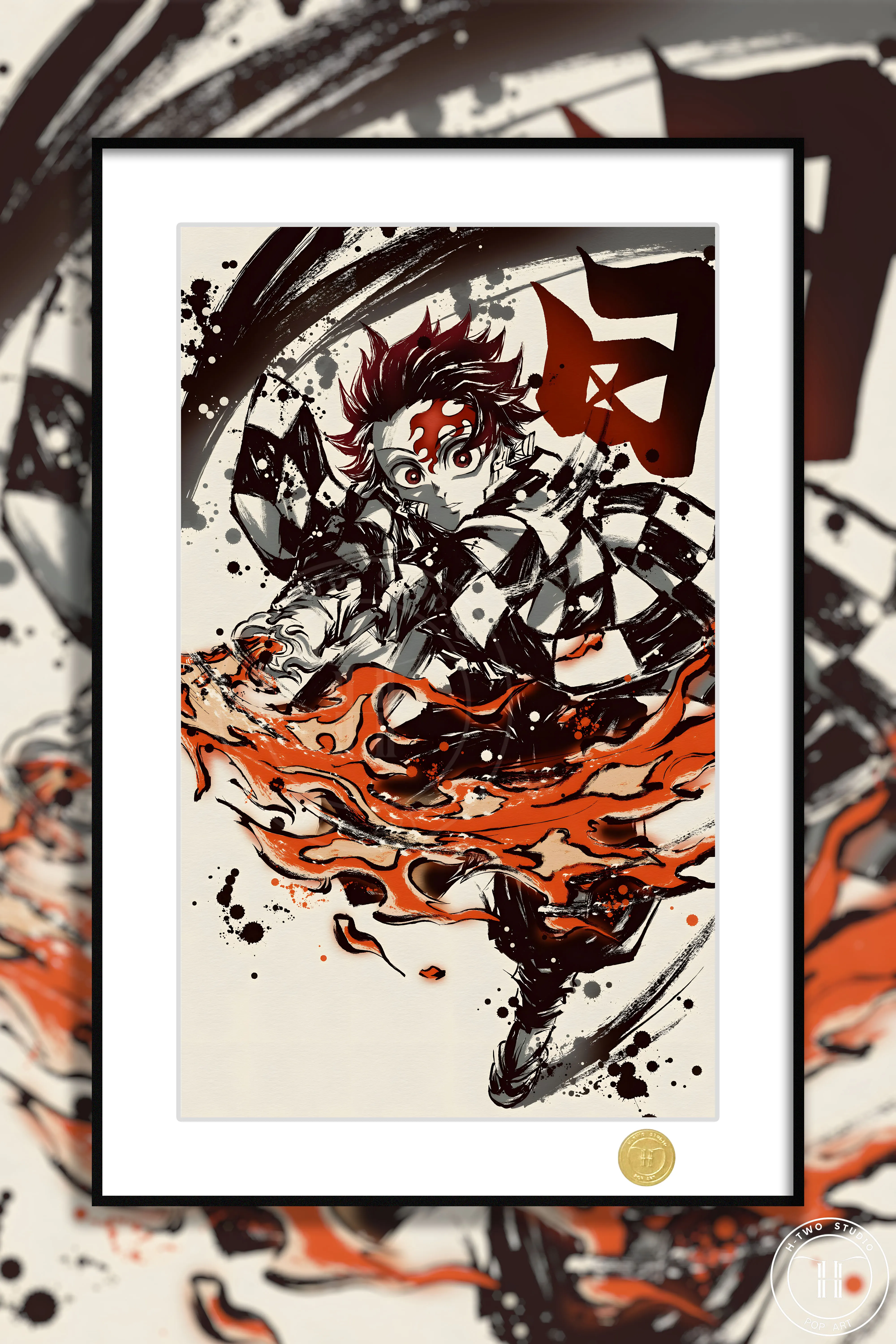 【Pre-sale】Decorative Painting of Kamado Tanjirou-H2 Studio