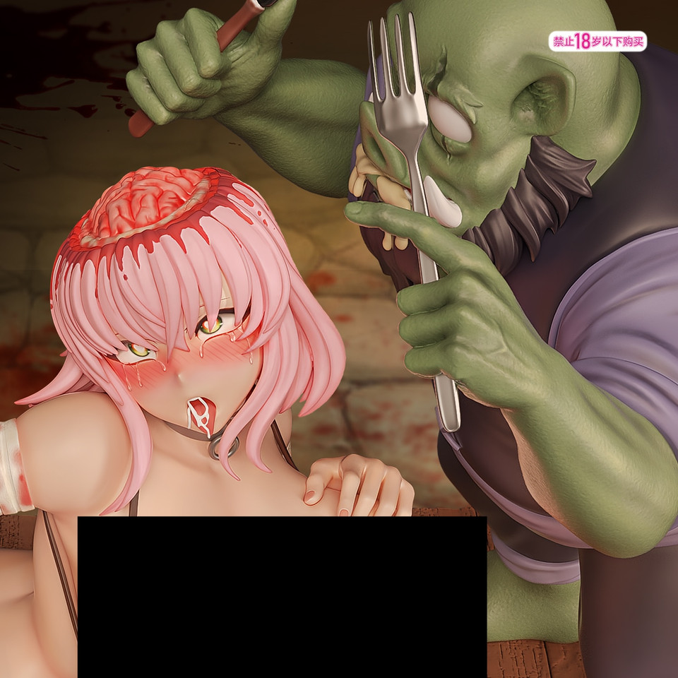 【Sold out】1/6 Scale Goblin inferior livestock-Goblin Slayer-YiRiTuanDui Studio