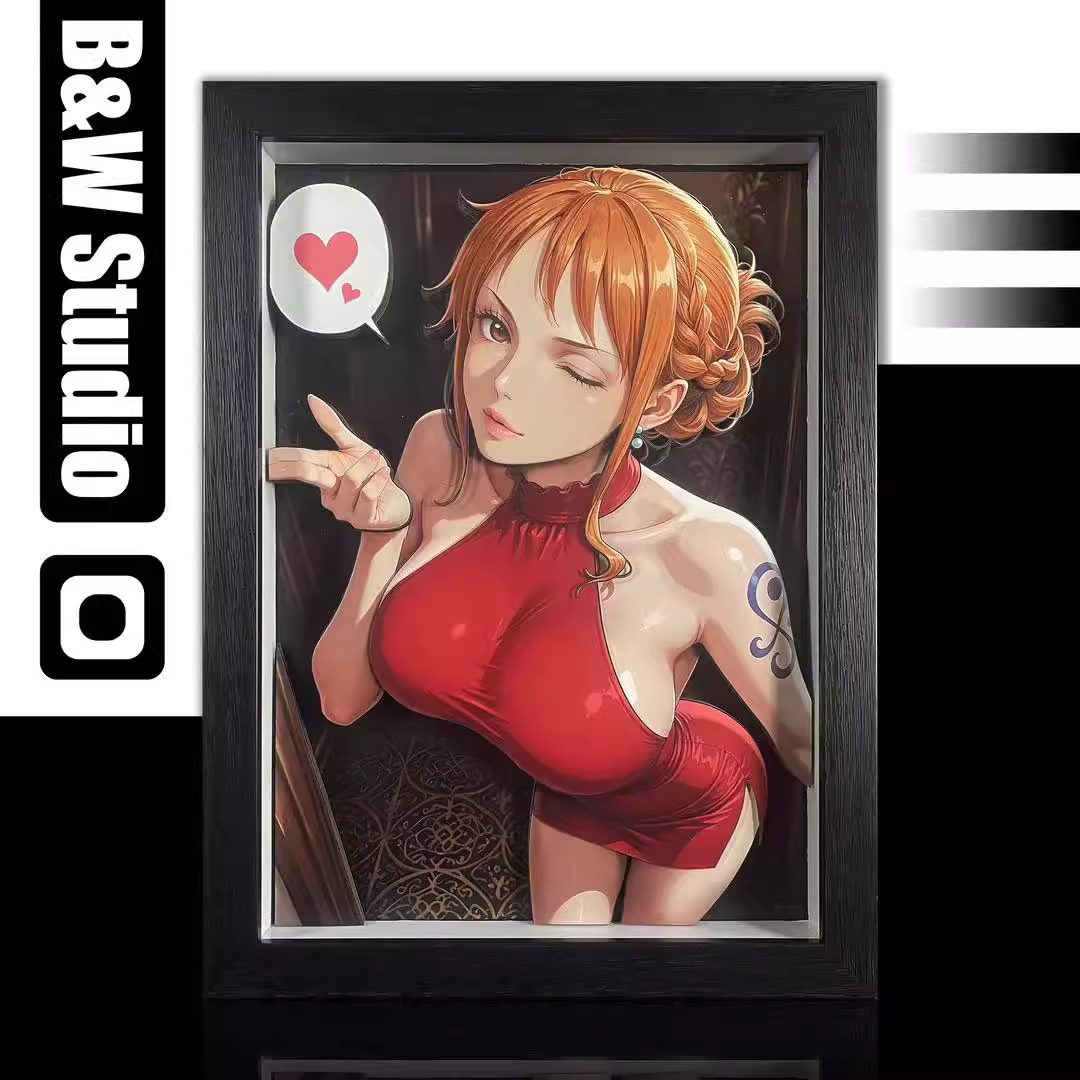 【Pre-sale】Decorative Painting of Nami-Black and White Studio