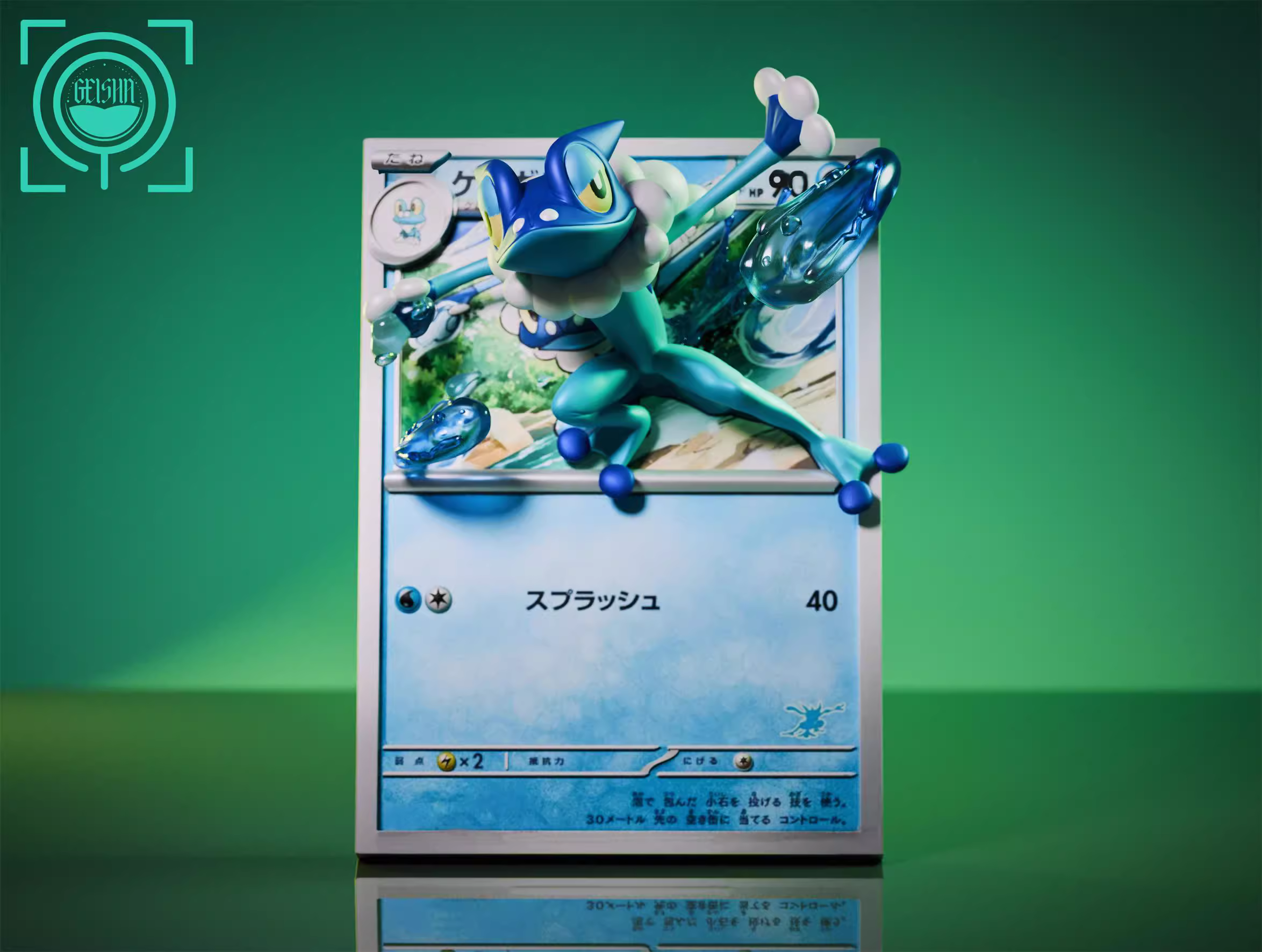 【Pre-sale】Froakie, Frogadier and Greninja-Pokemon-GEISHA Studio