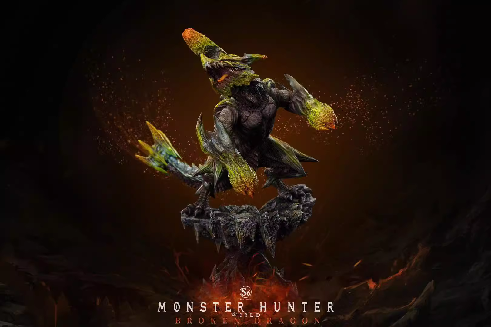【Sold out】Brachydios and Raging Brachydios-MONSTER HUNTER-S6 Studio