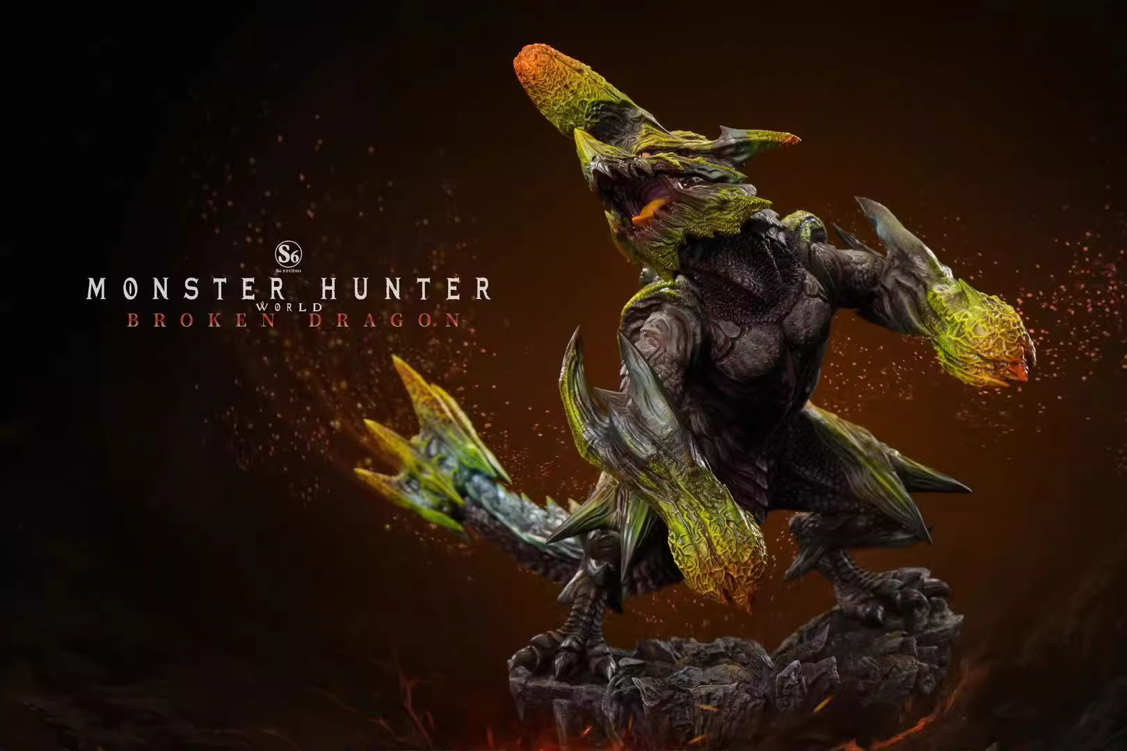 【Sold out】Brachydios and Raging Brachydios-MONSTER HUNTER-S6 Studio