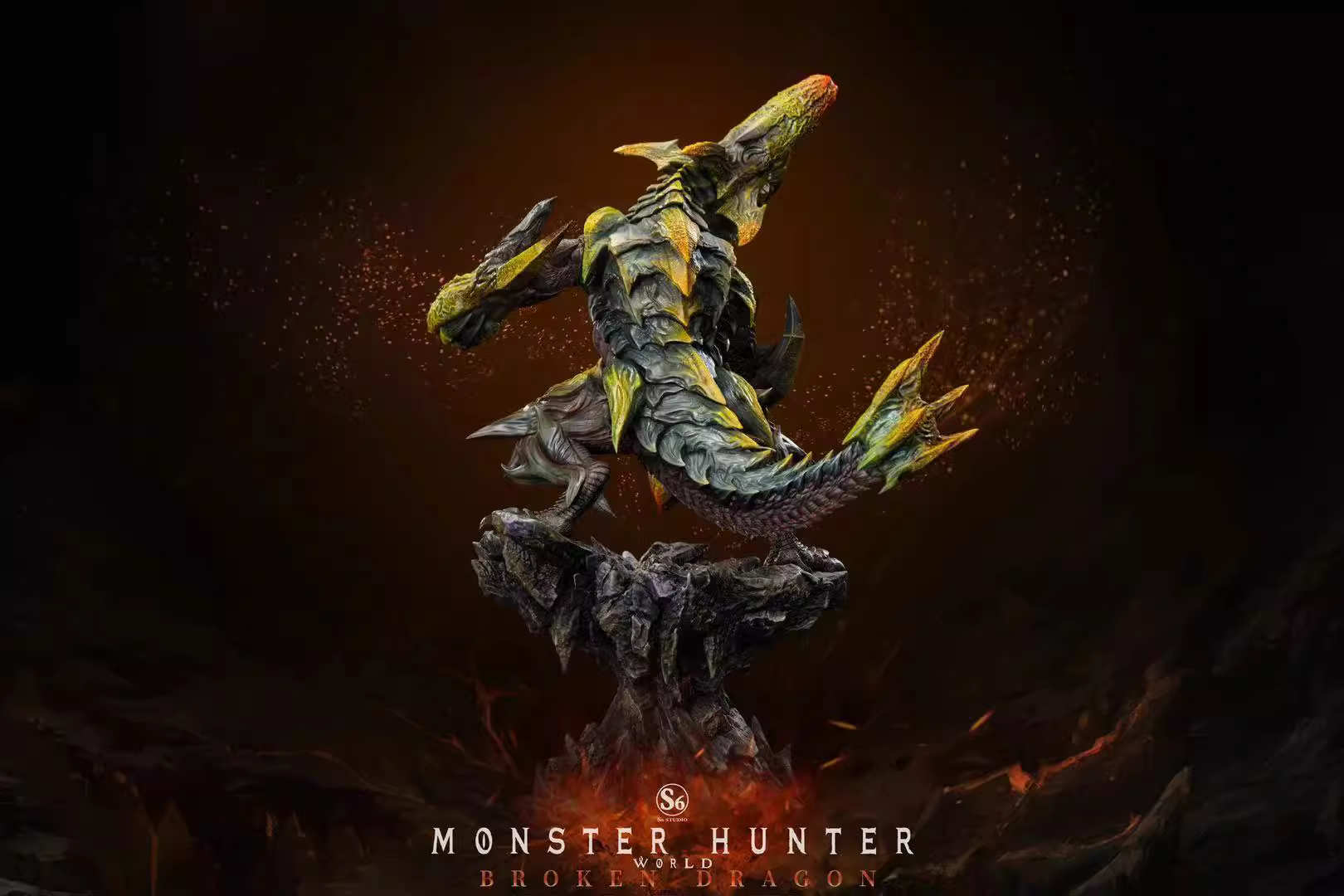 【Sold out】Brachydios and Raging Brachydios-MONSTER HUNTER-S6 Studio