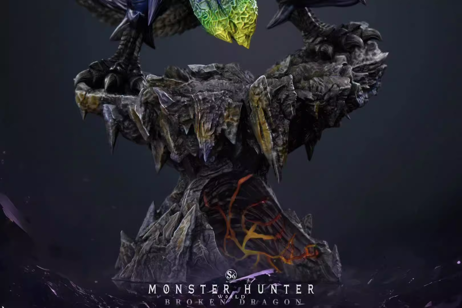 【Sold out】Brachydios and Raging Brachydios-MONSTER HUNTER-S6 Studio