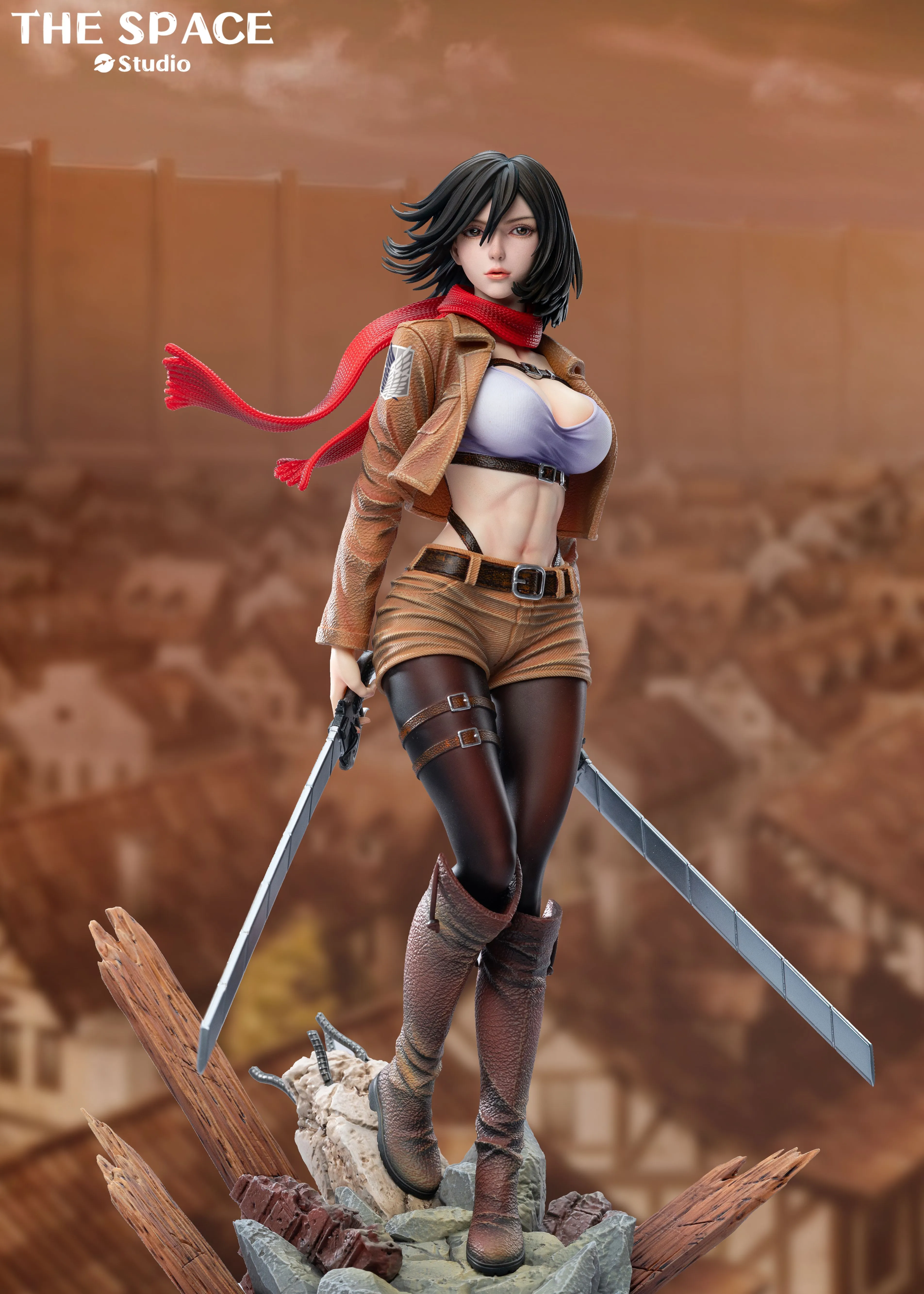 【Pre-sale】1/6 and 1/4 Scale Mikasa Ackerman-Attack on Titan-The Space Studio