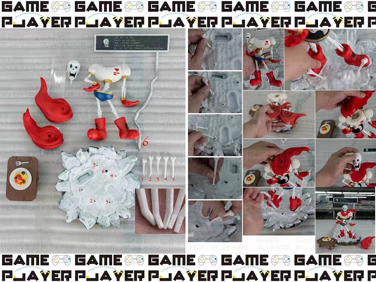 【In stock】1/5 Scale Papyrus-Undertale-Game Player Studio