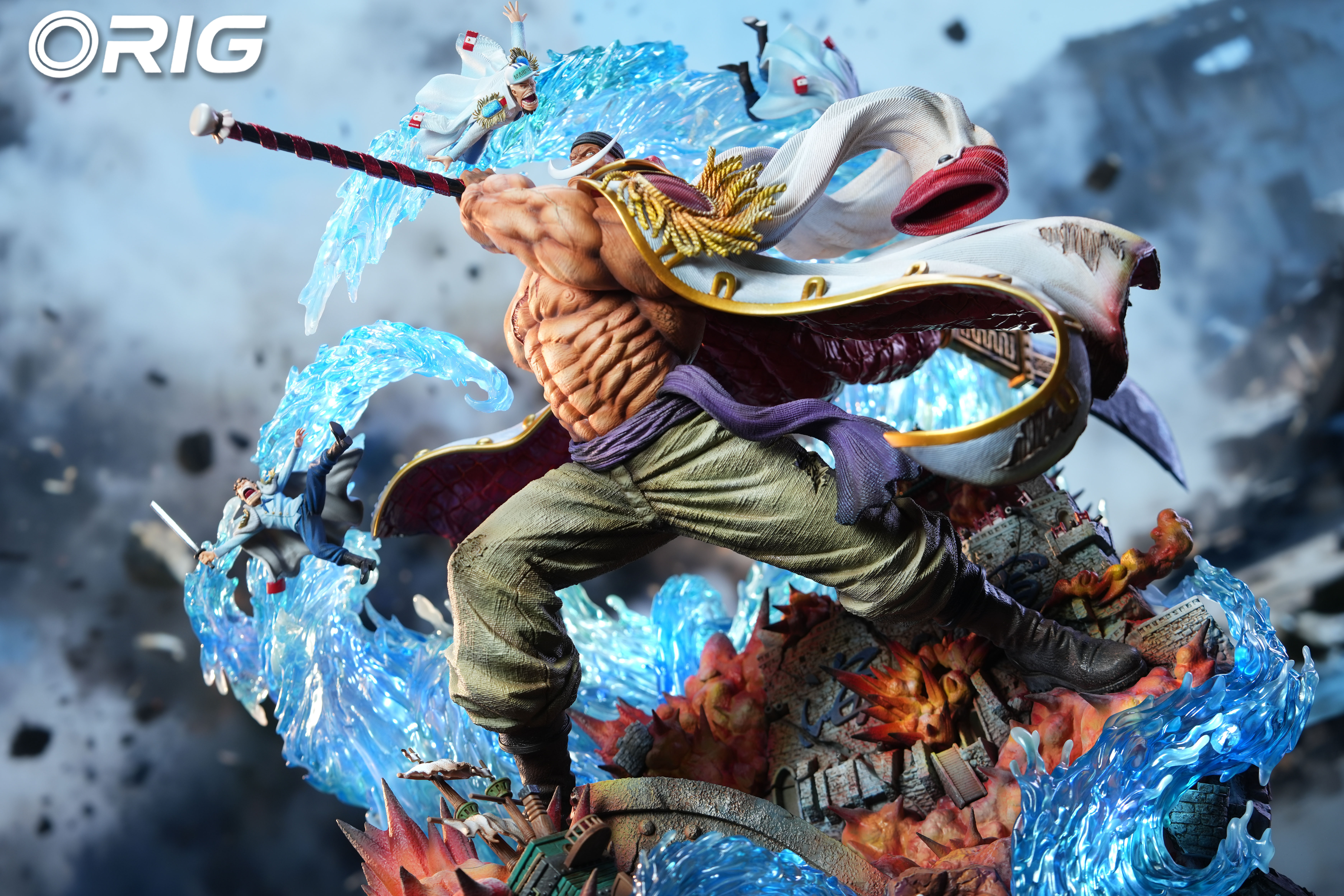 【Pre-sale Closed】White Beard with LED-ORIG Studio