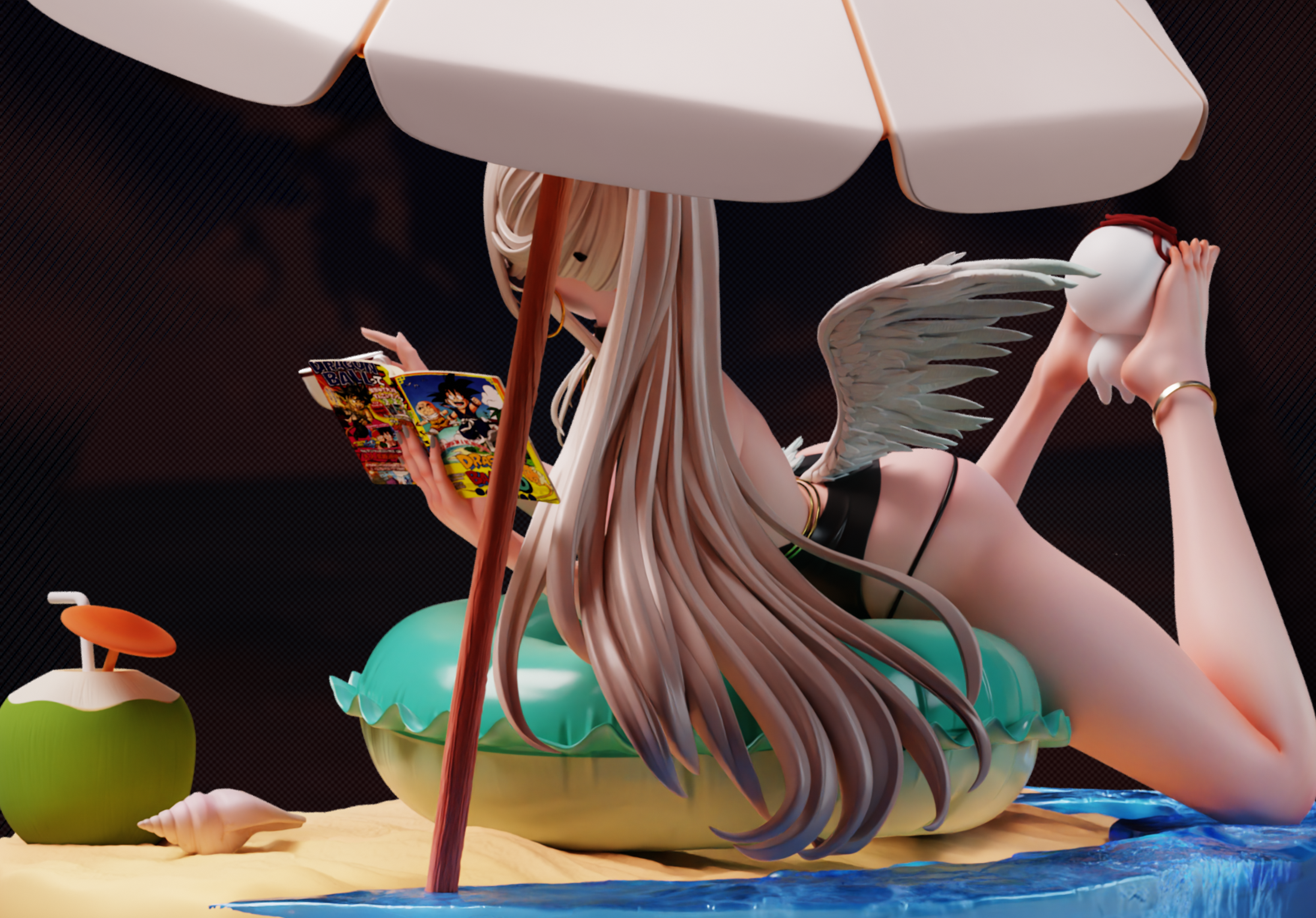 【Pre-sale closed】1/6 Scale Swimming Suit Kirifuji Nagisa-Blue Archive-MiYin Studio