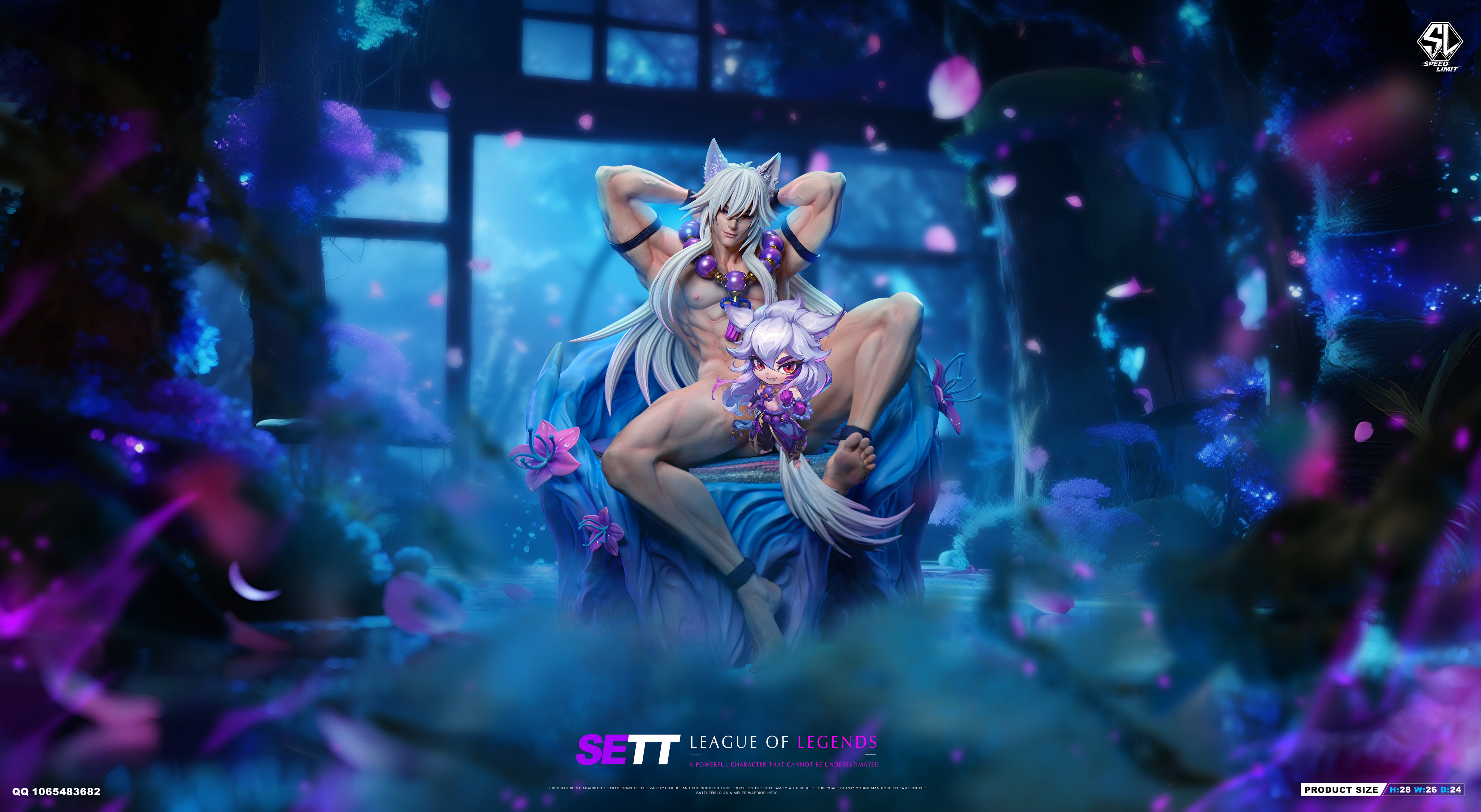 【Pre-sale】1/6 Scale S+ Sett-League of Legend-Speed Limit Studio