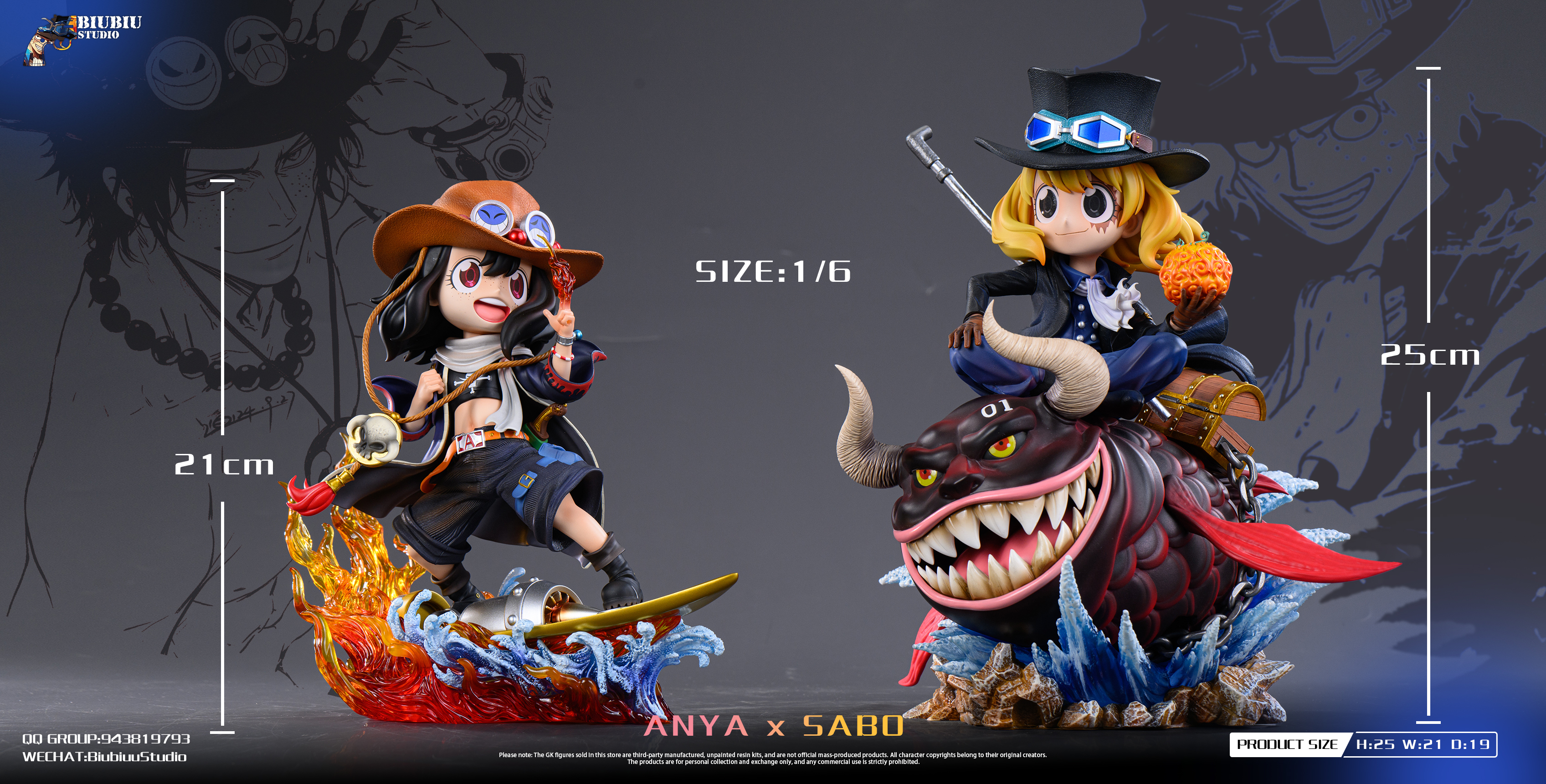 【Pre-sale】1/6 Scale NO.3 Anya-Biubiu Studio