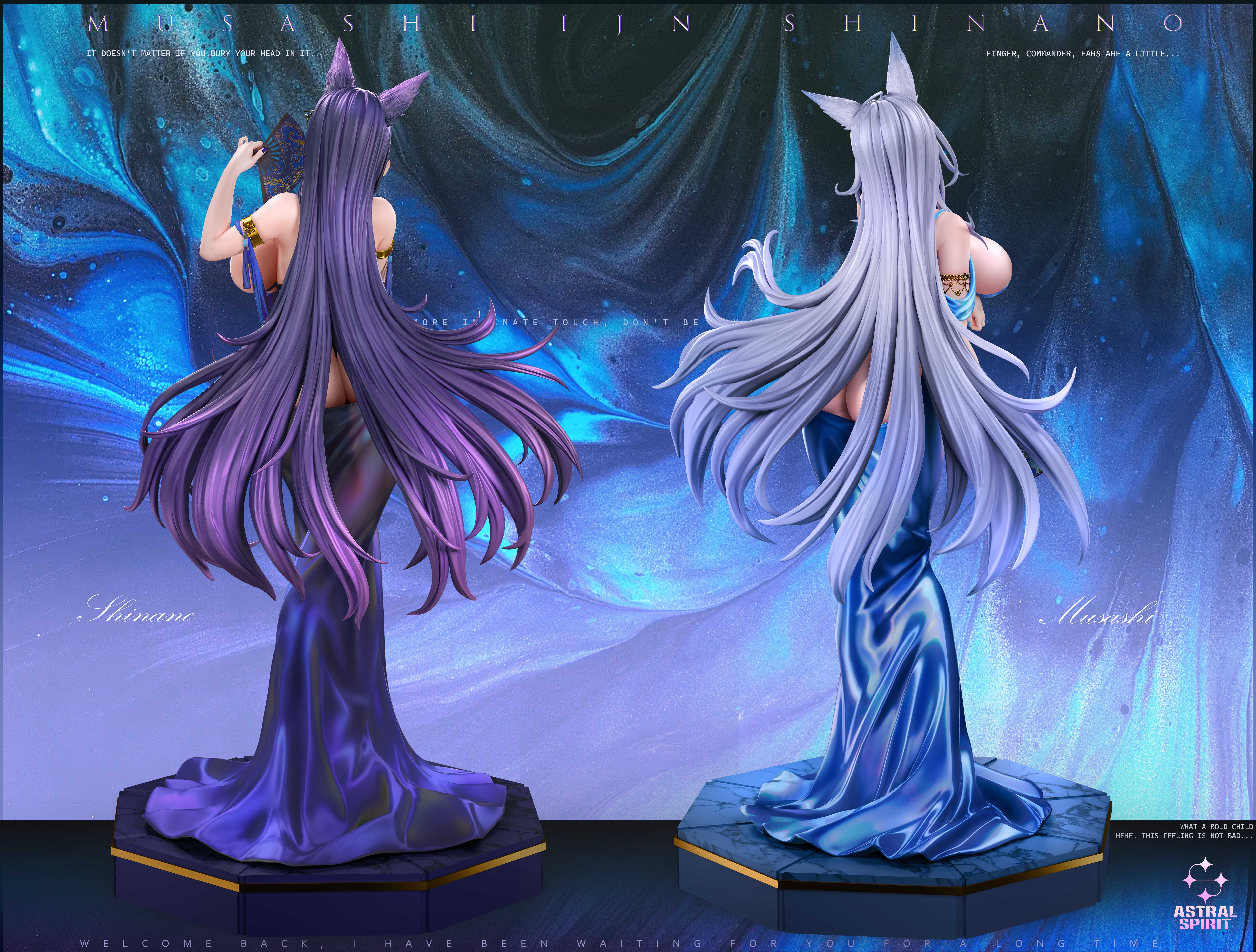 【Sold out】1/4 Scale Fox Sister Shinano and Musashi-AstralSpirit Studio