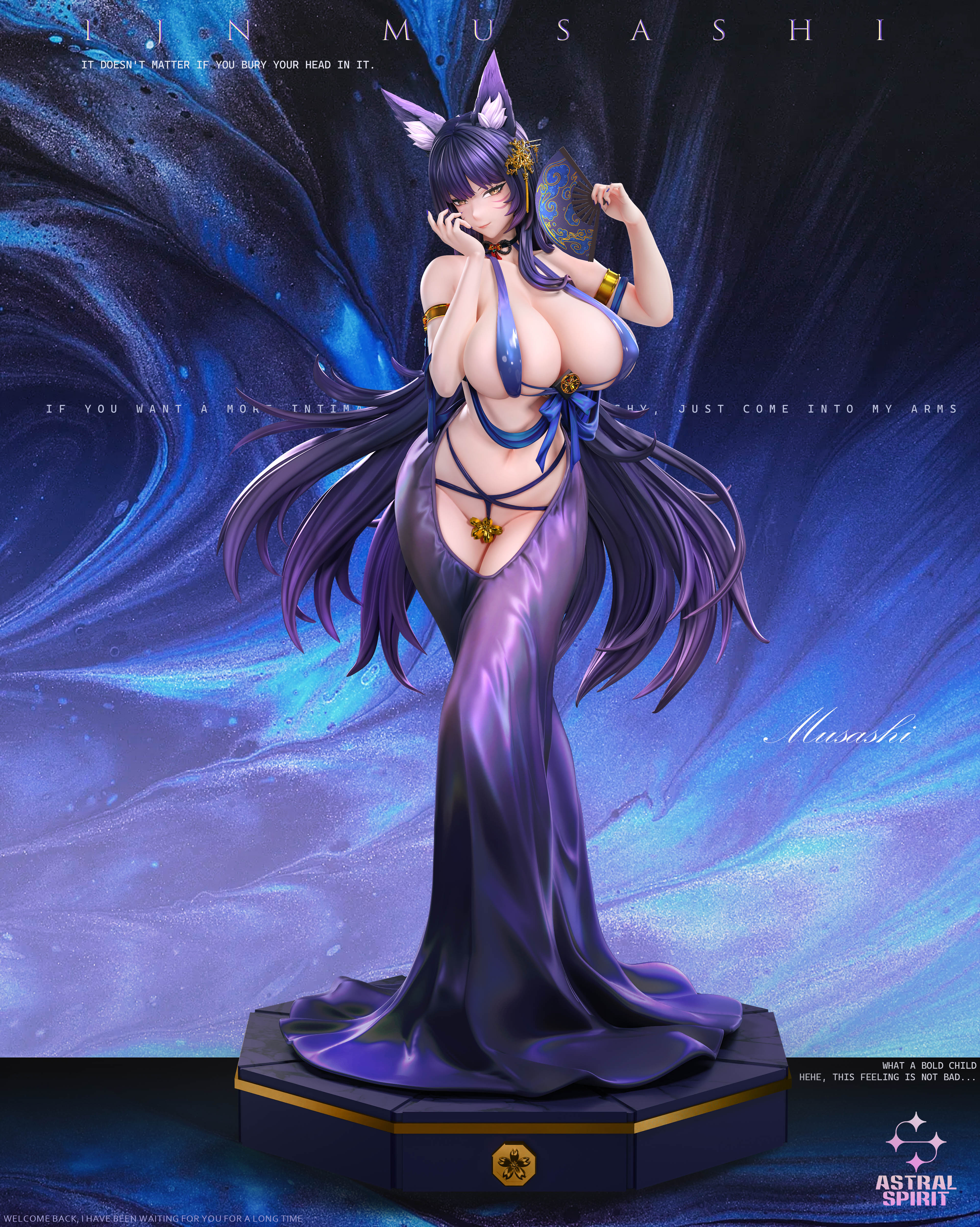 【Sold out】1/4 Scale Fox Sister Shinano and Musashi-AstralSpirit Studio