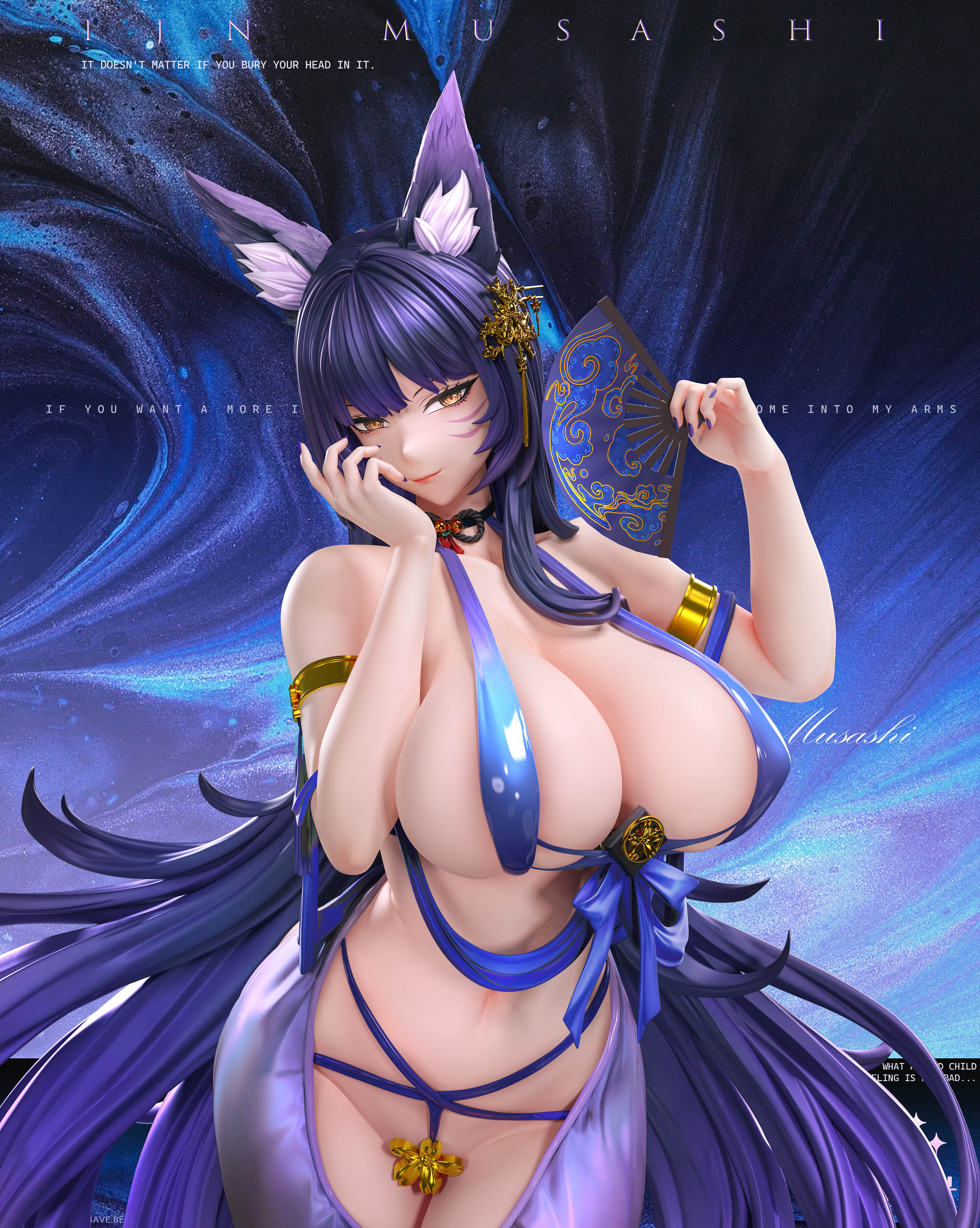 【Sold out】1/4 Scale Fox Sister Shinano and Musashi-AstralSpirit Studio