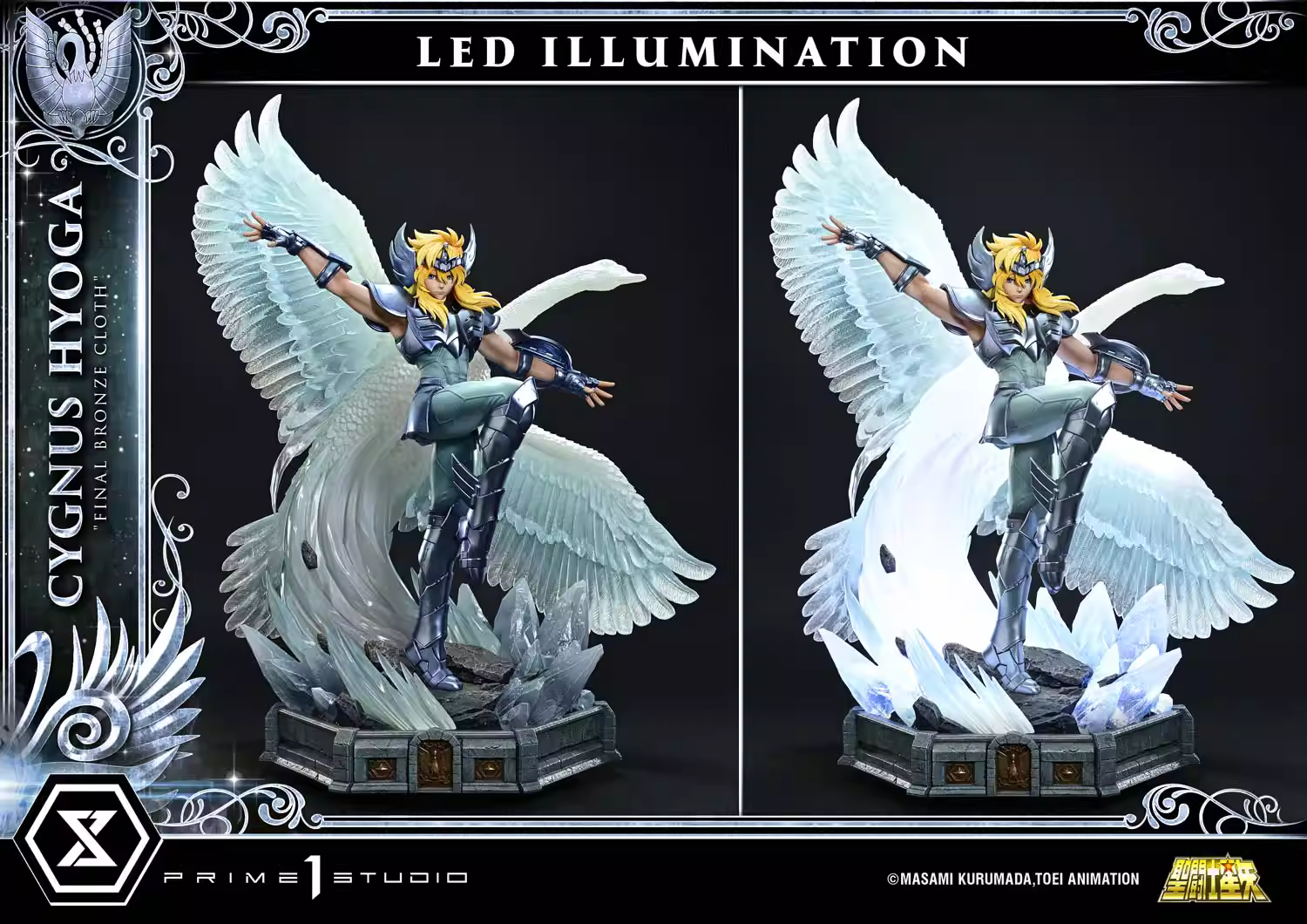 【Pre-sale】1/4 Scale Cygnus Hyoga with LED-Prime 1 Studio