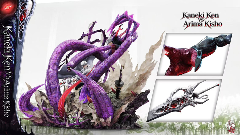 【Pre-sale】1/6 Scale Kaneki Ken VS Arima Kisho-Black Goat Studio