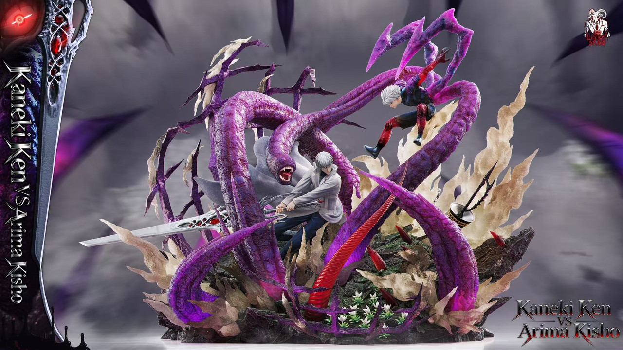 【Pre-sale】1/6 Scale Kaneki Ken VS Arima Kisho-Black Goat Studio