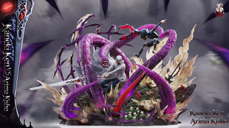 【Pre-sale】1/6 Scale Kaneki Ken VS Arima Kisho-Black Goat Studio