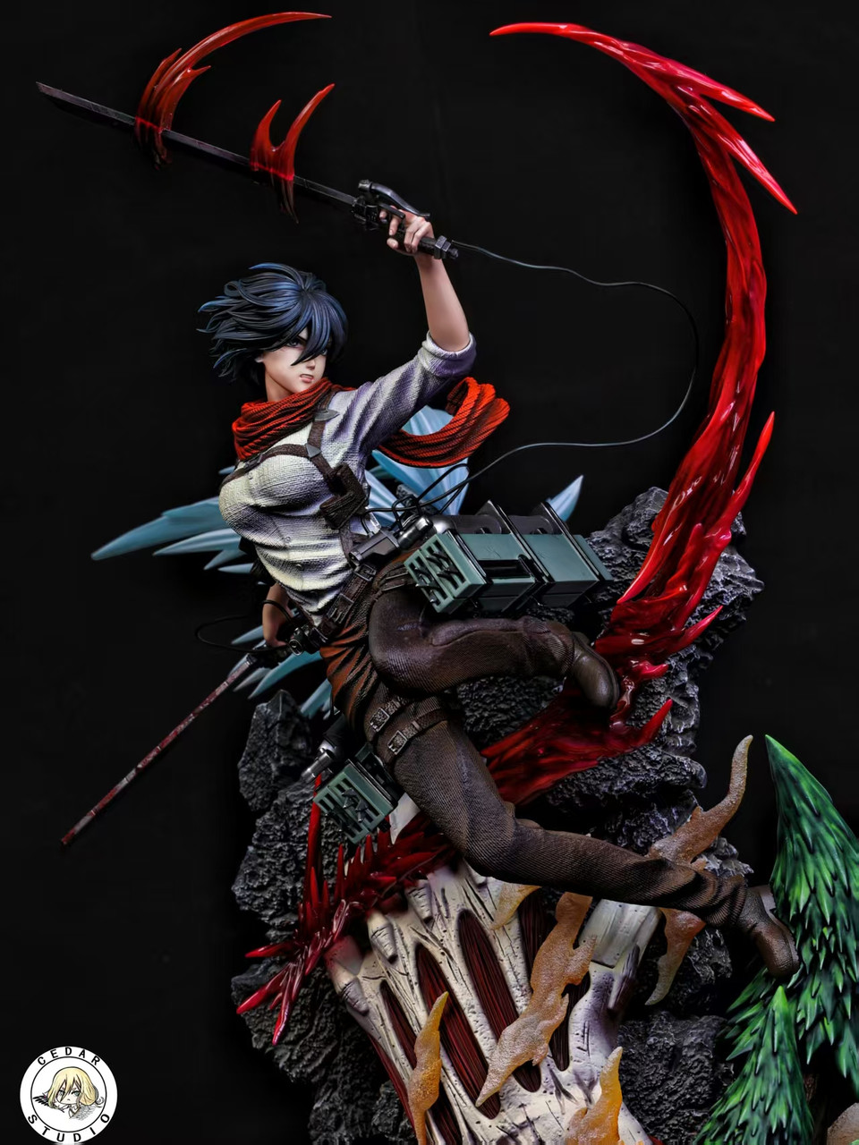【Pre-sale】1/6 Scale Mikasa Ackerman-Cedar Studio