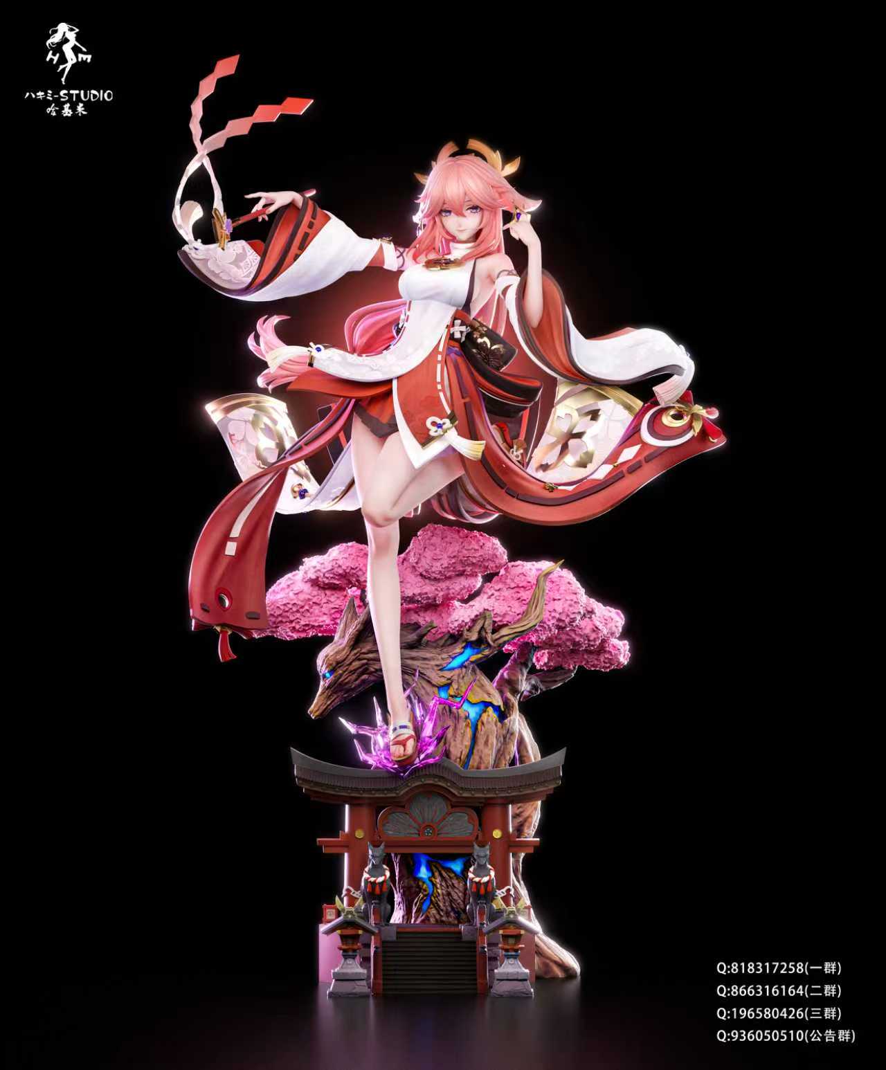 【Pre-sale】1/6 Scale Raiden Shogun and Yae Miko-Hajimi Studio